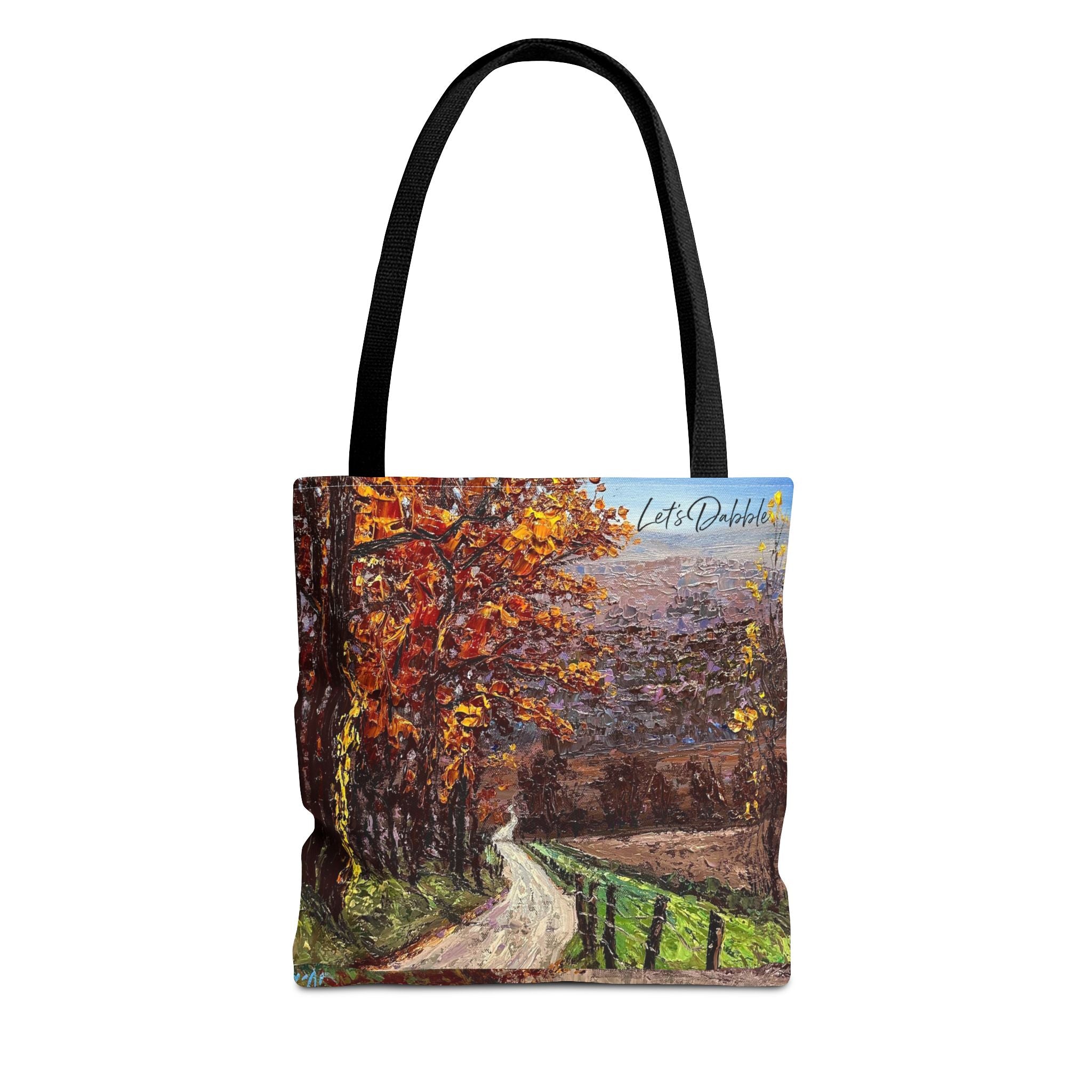 Winding Through Fall Tote Bag