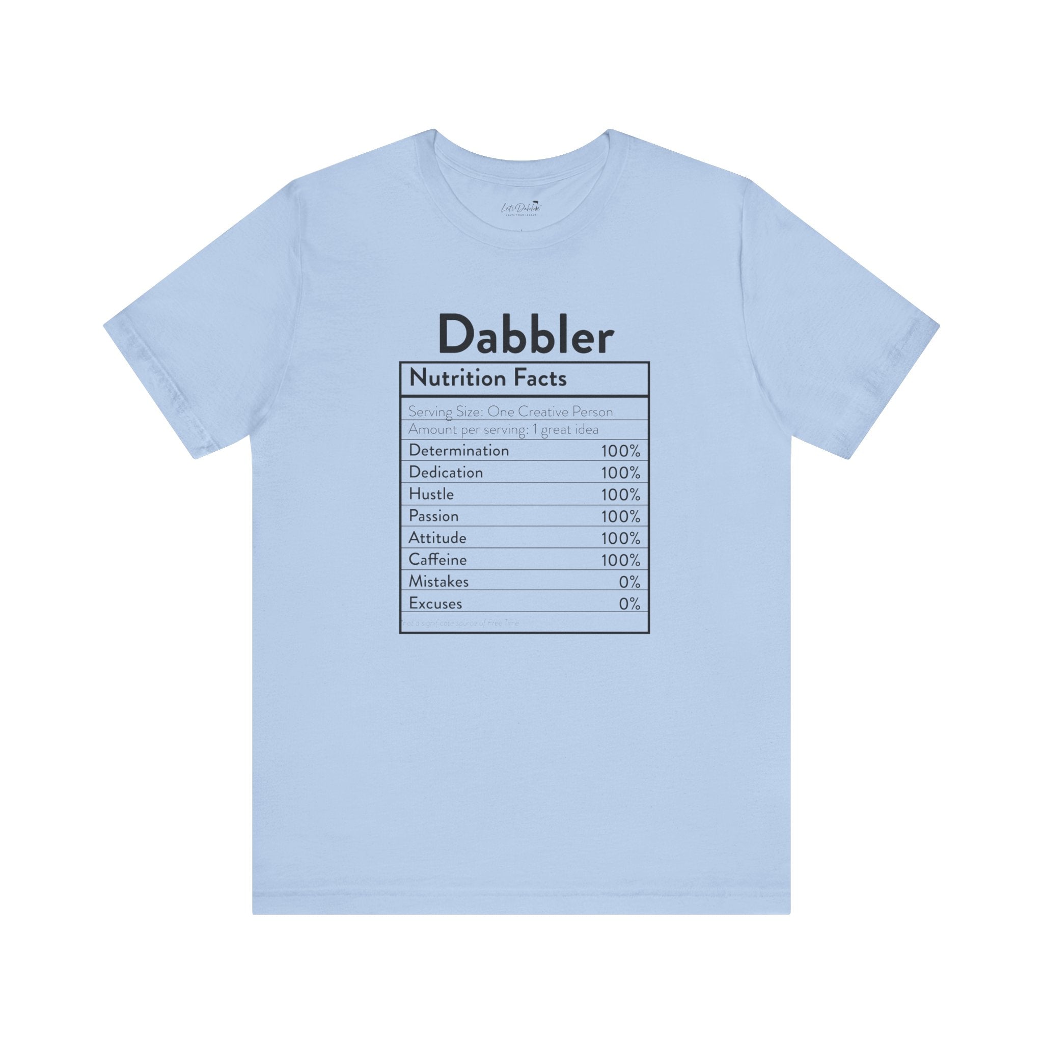 Nutrition Facts Shirt