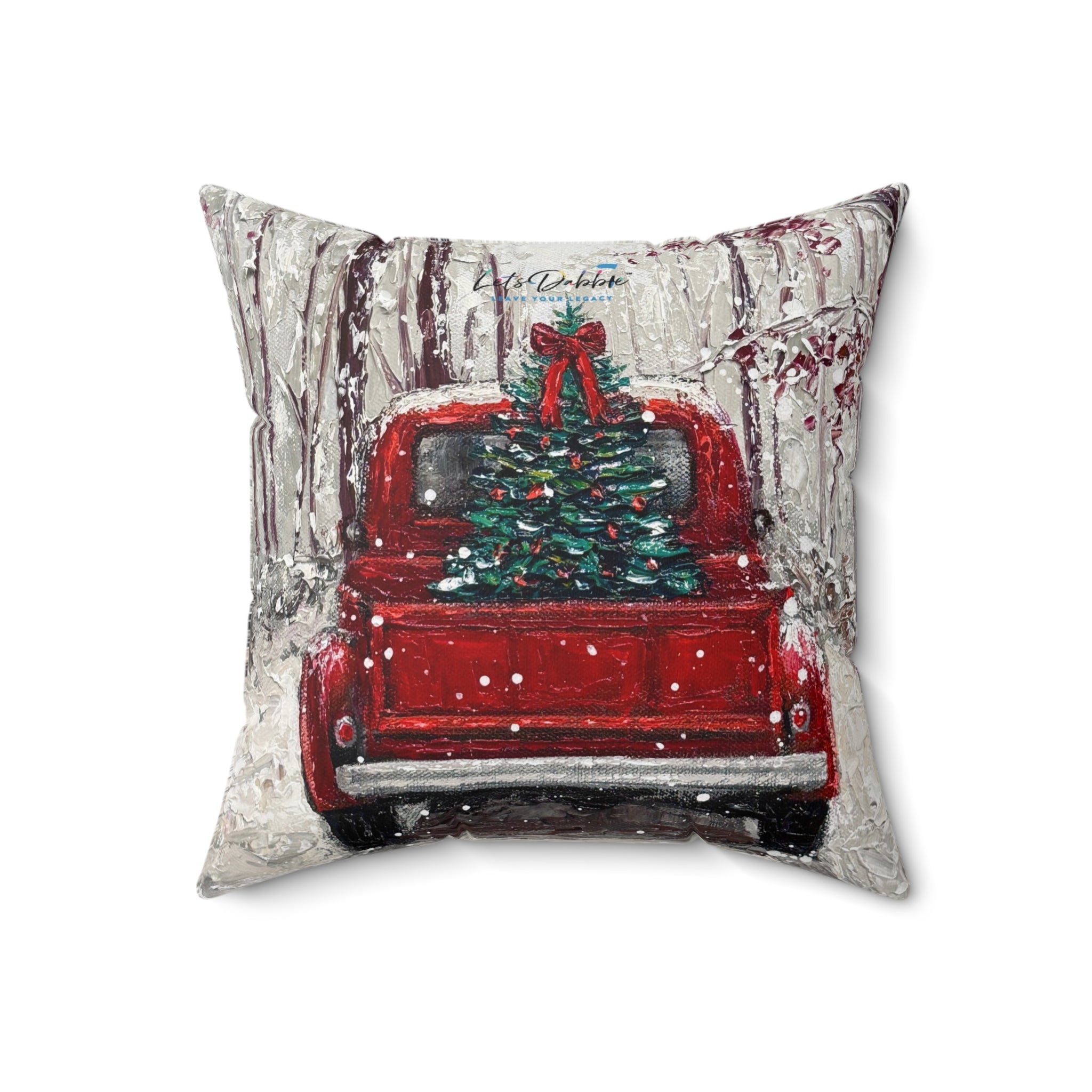 Christmas Delivery Square Pillow