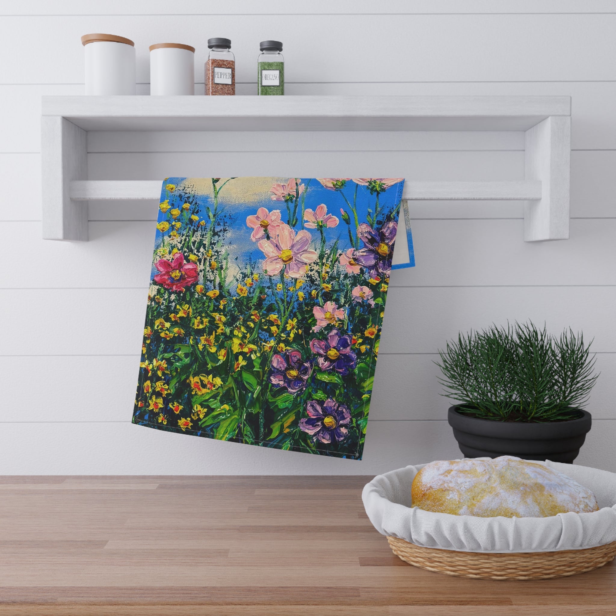 Wildflower Summer Hand Towel