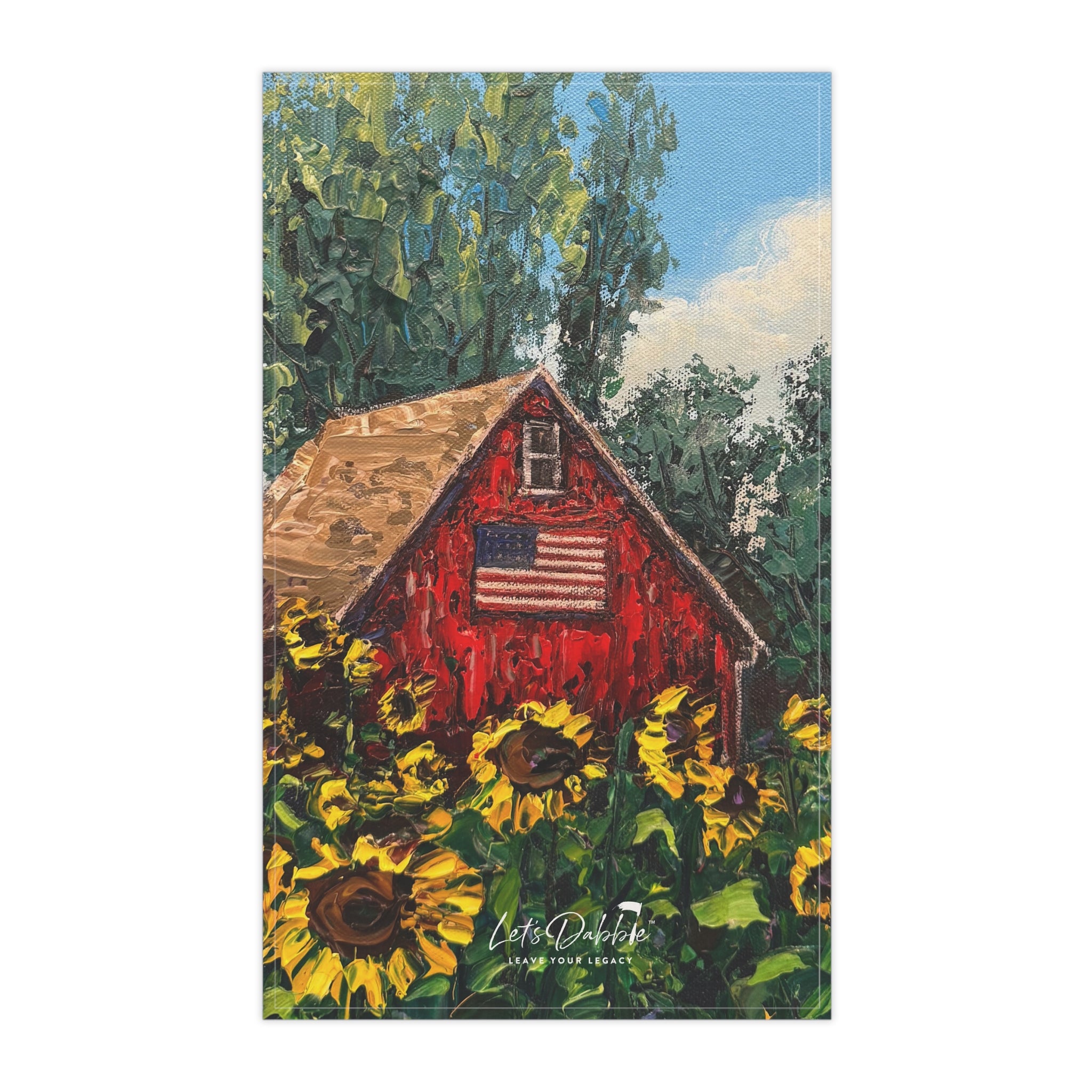 American Dream Tea Towel