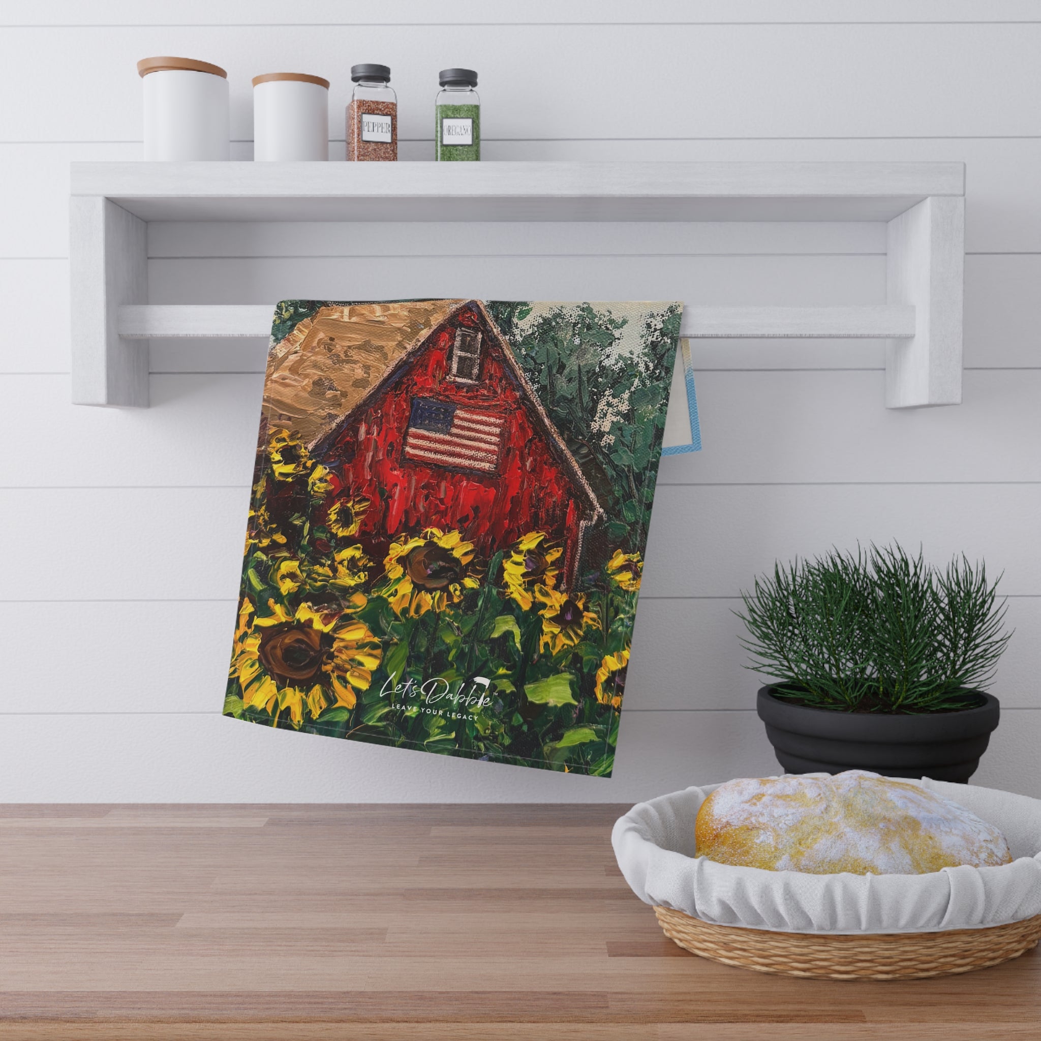 American Dream Tea Towel