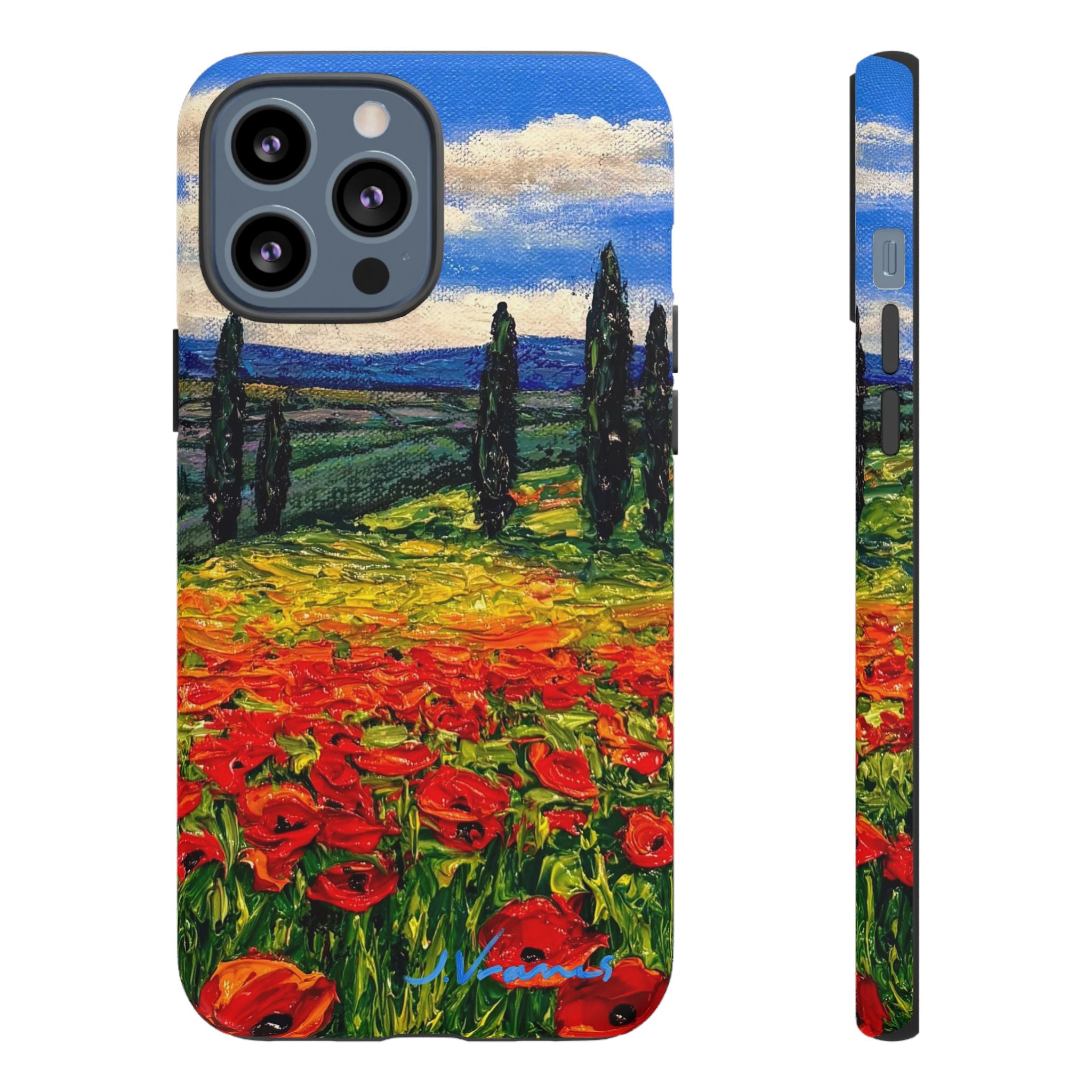 Poppies in Bloom Phone Case