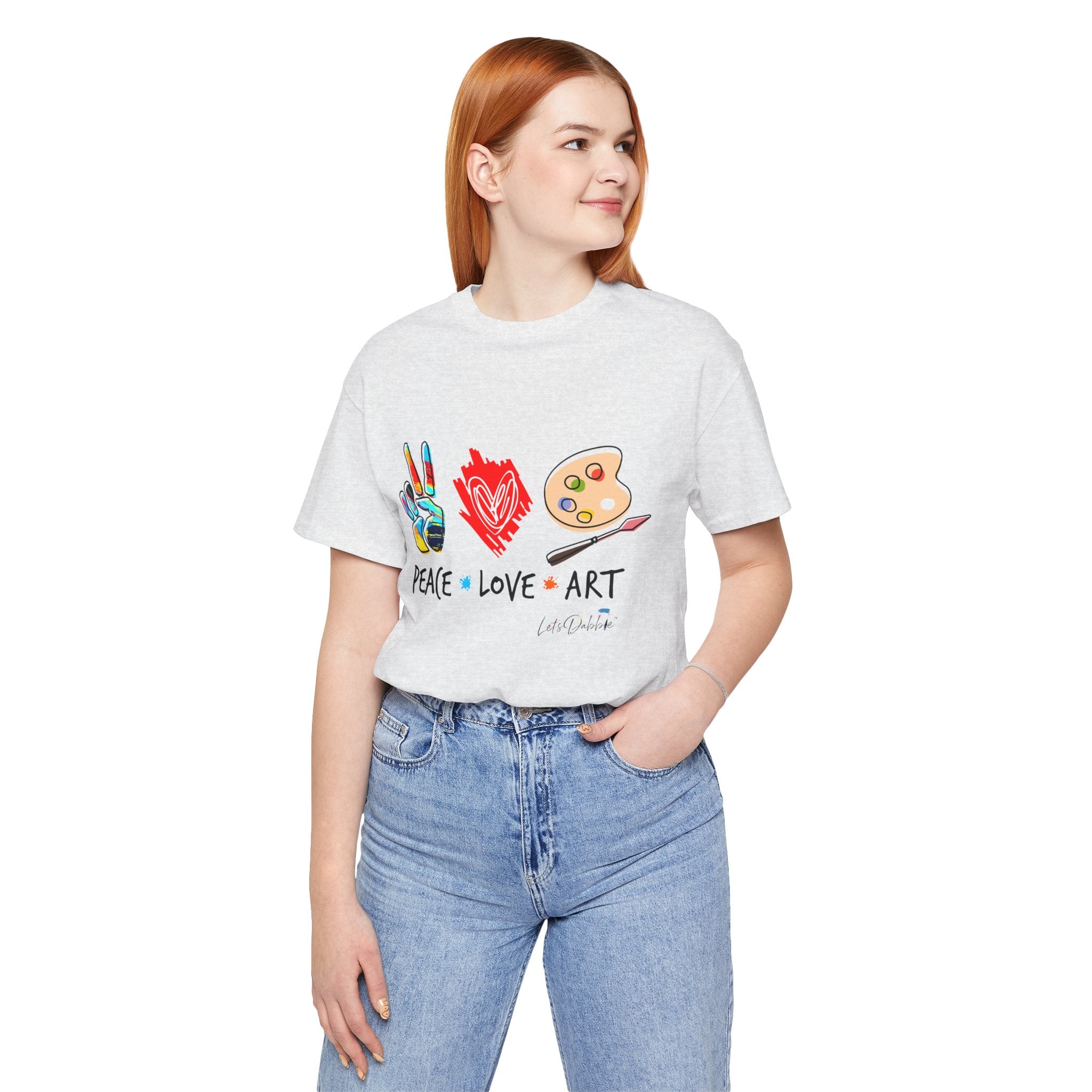 Peace Love Art Shirt