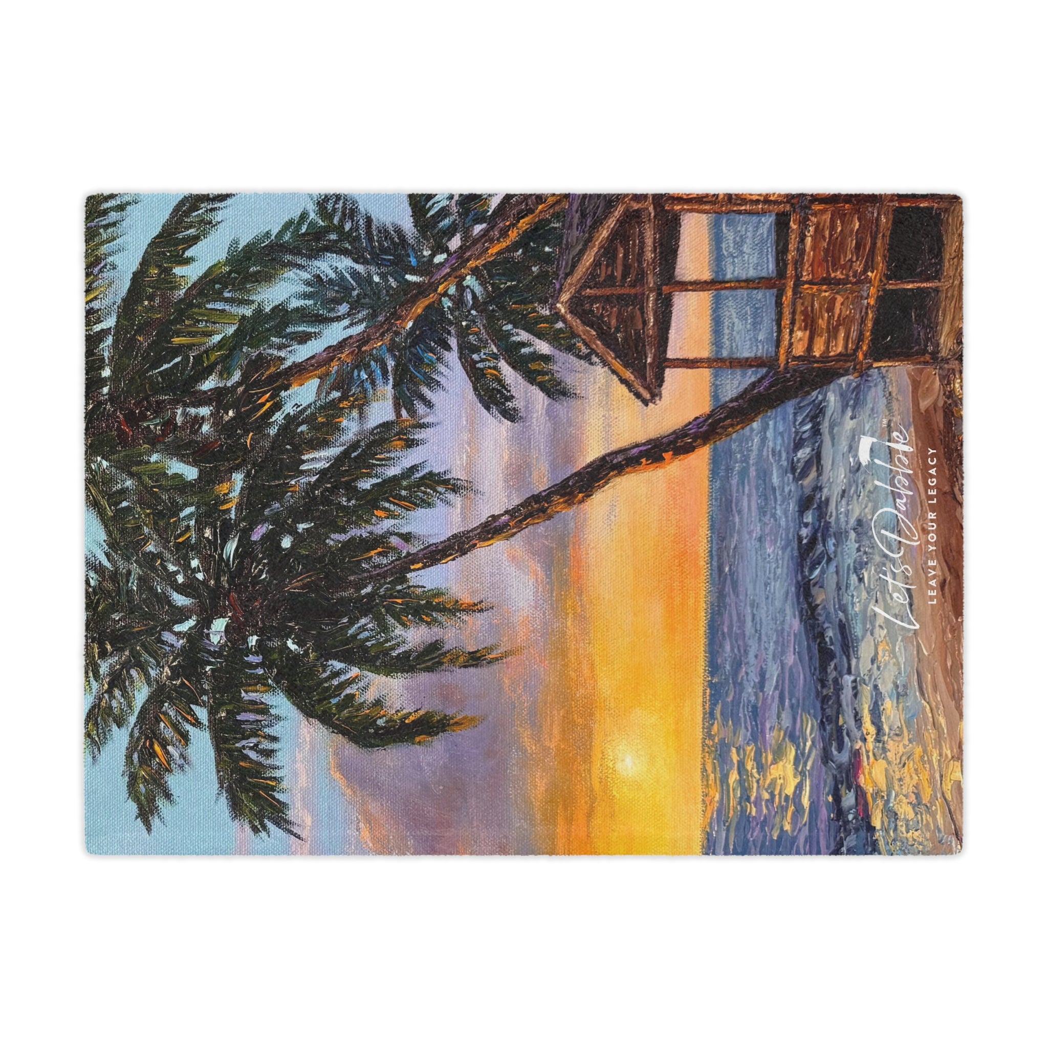 Bungalow at Sunset Blanket