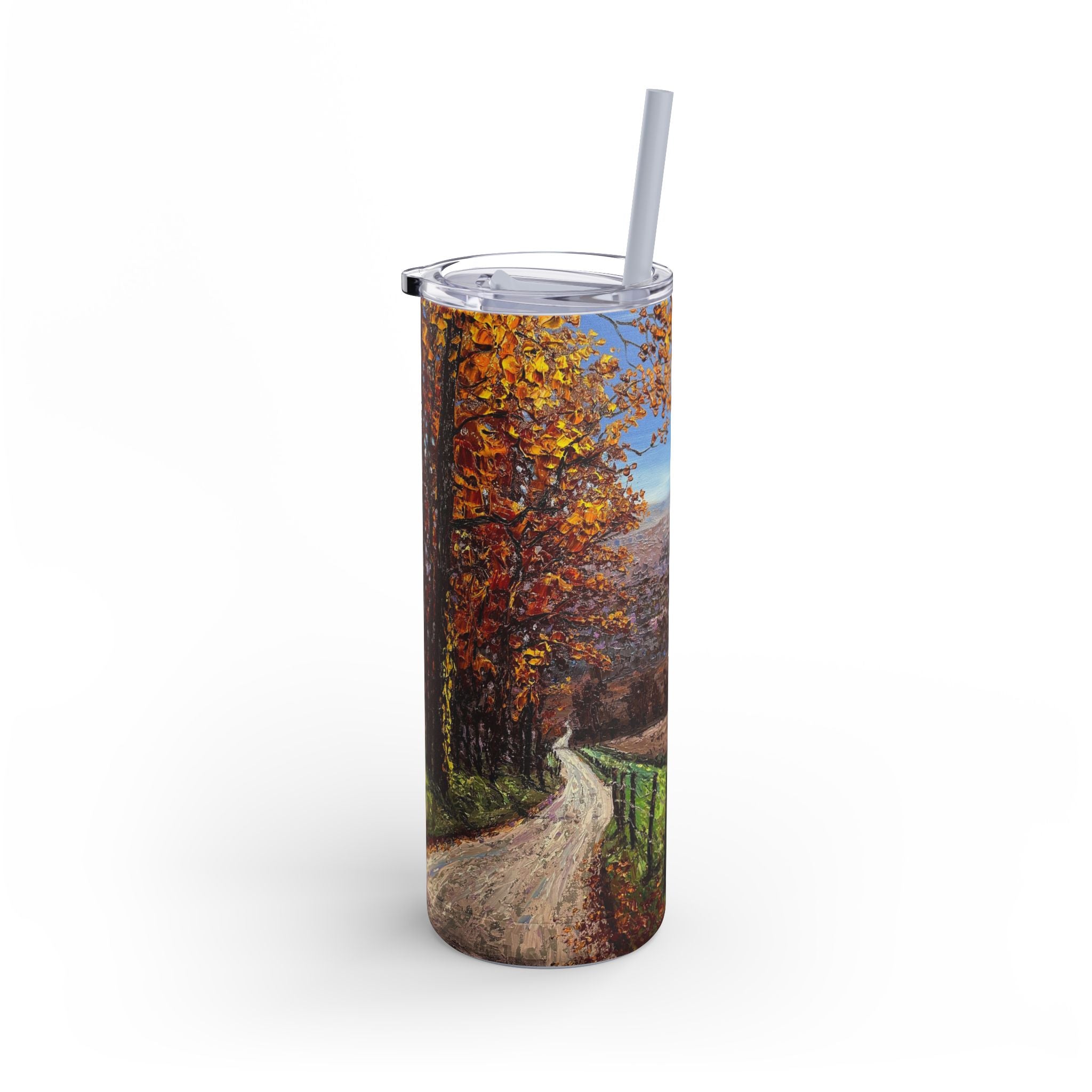 Winding Through Fall Tumbler