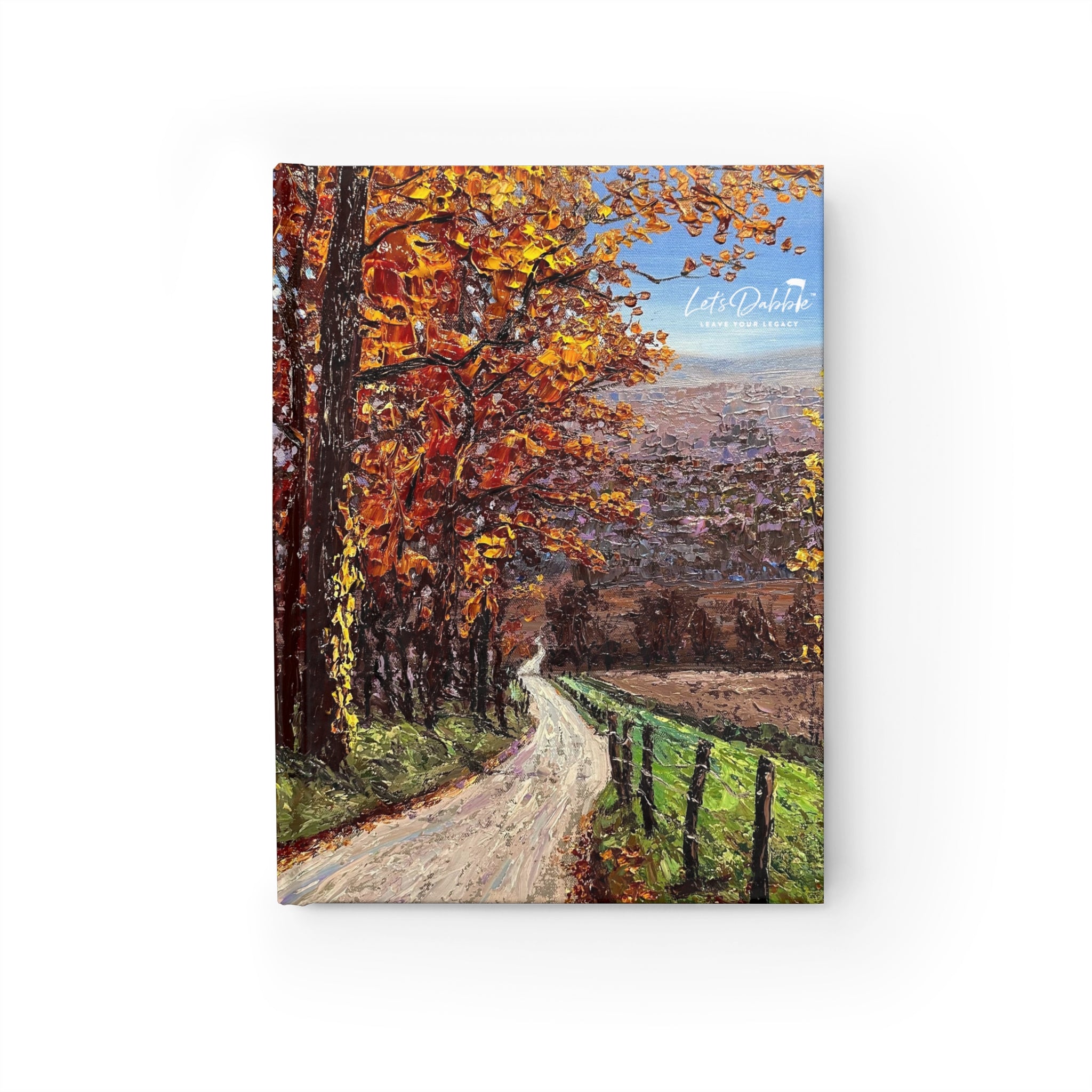 Winding Through Fall Notebook