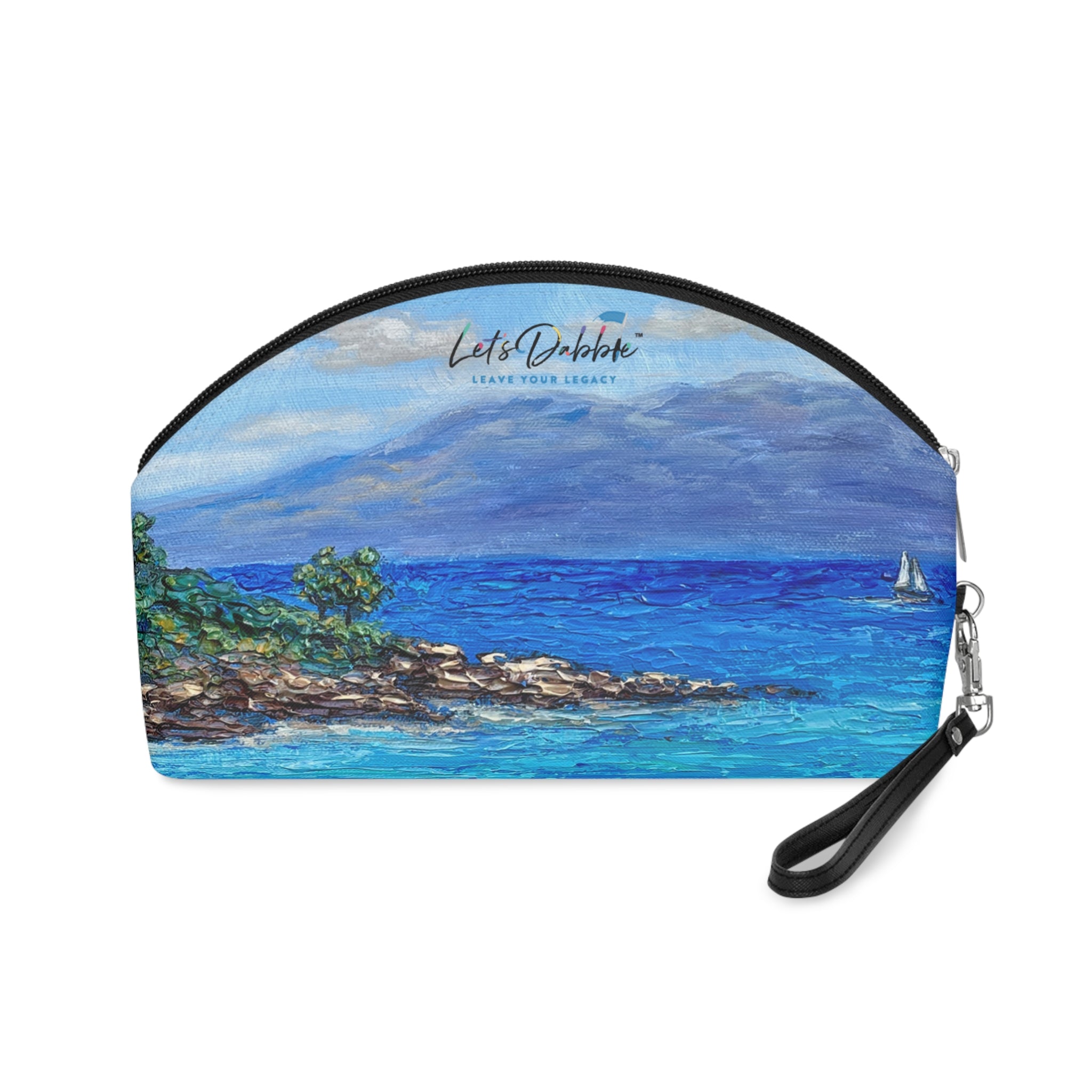 Sailboat Summer Makeup Pouch