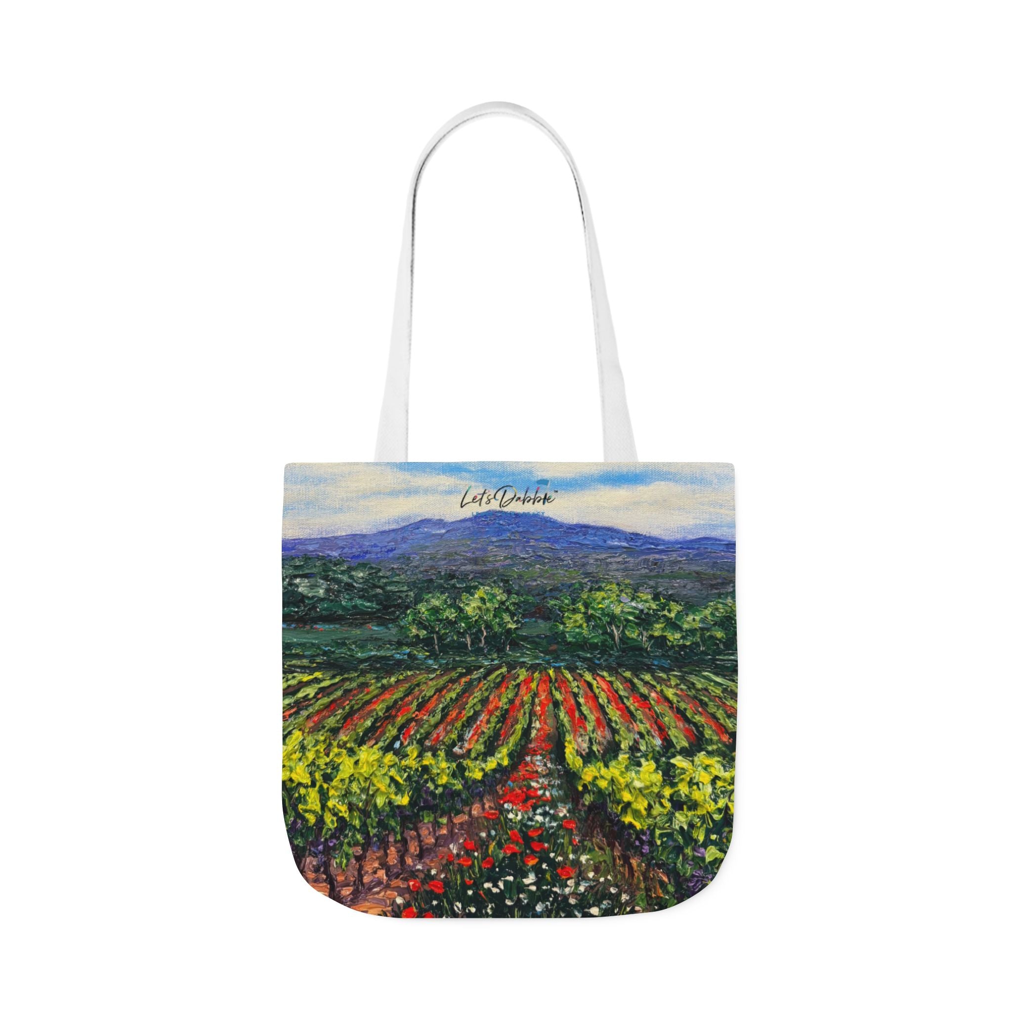 Vineyard in Bloom Tote Bag