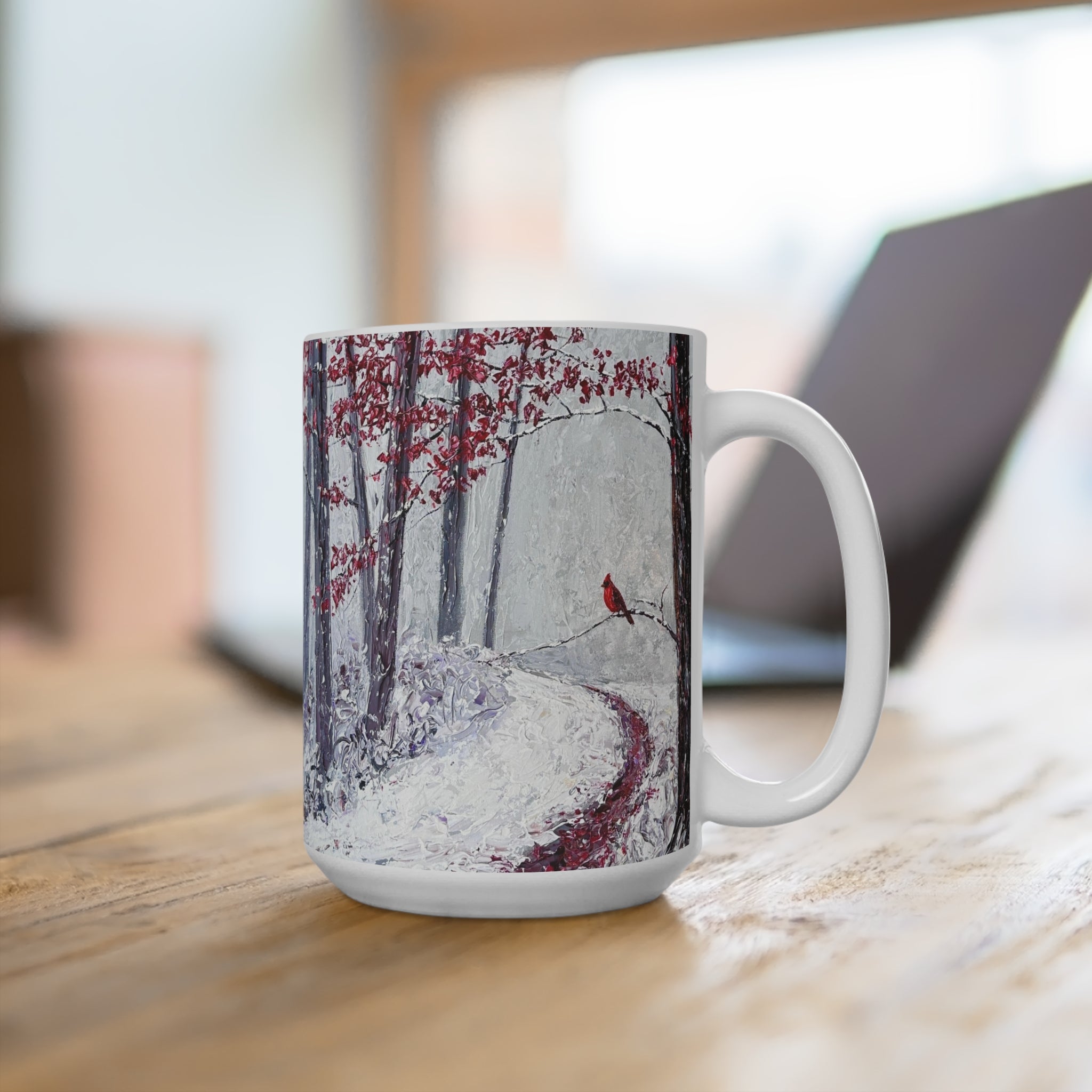Winter Cardinal Mug