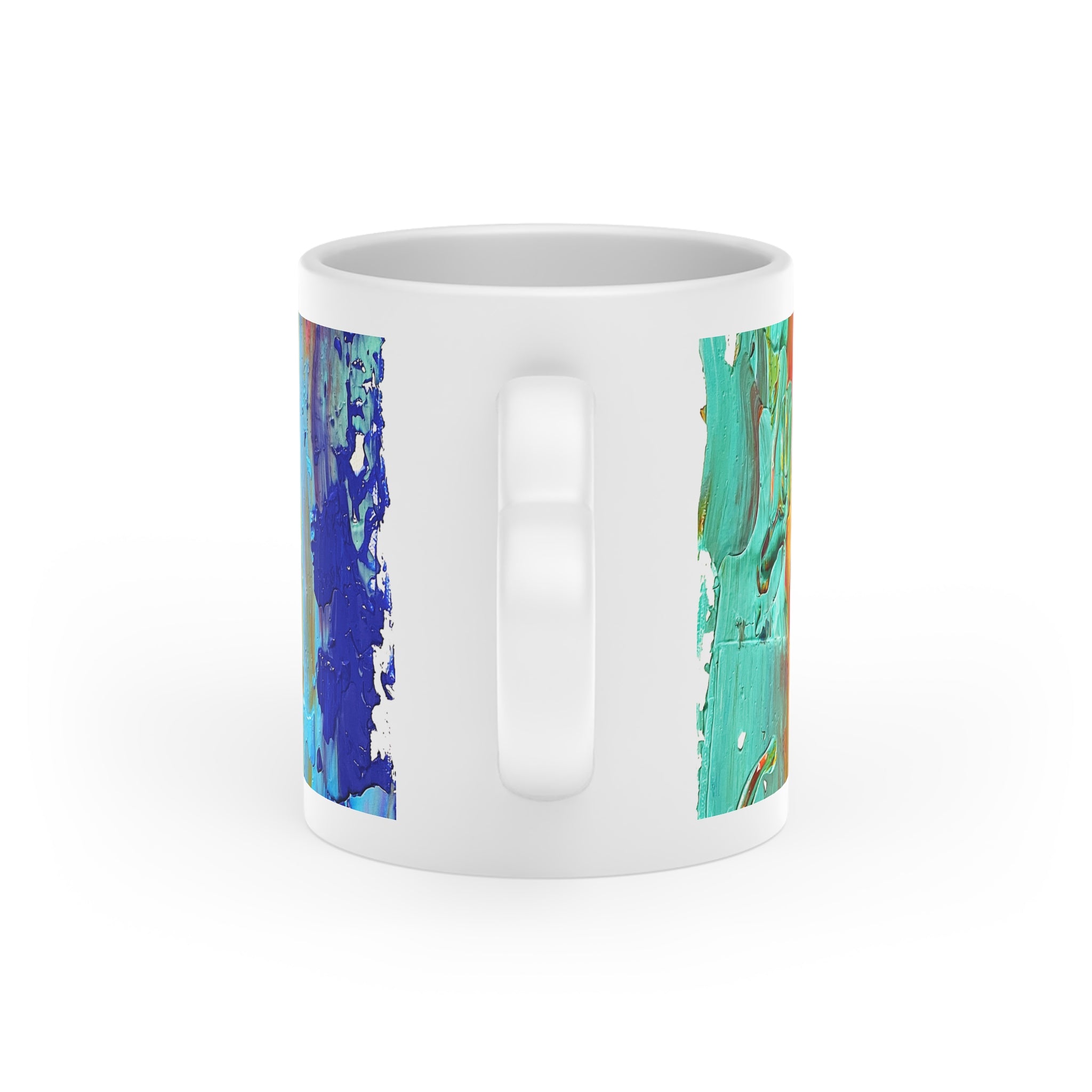 Super Dabble Heart Shaped Mug