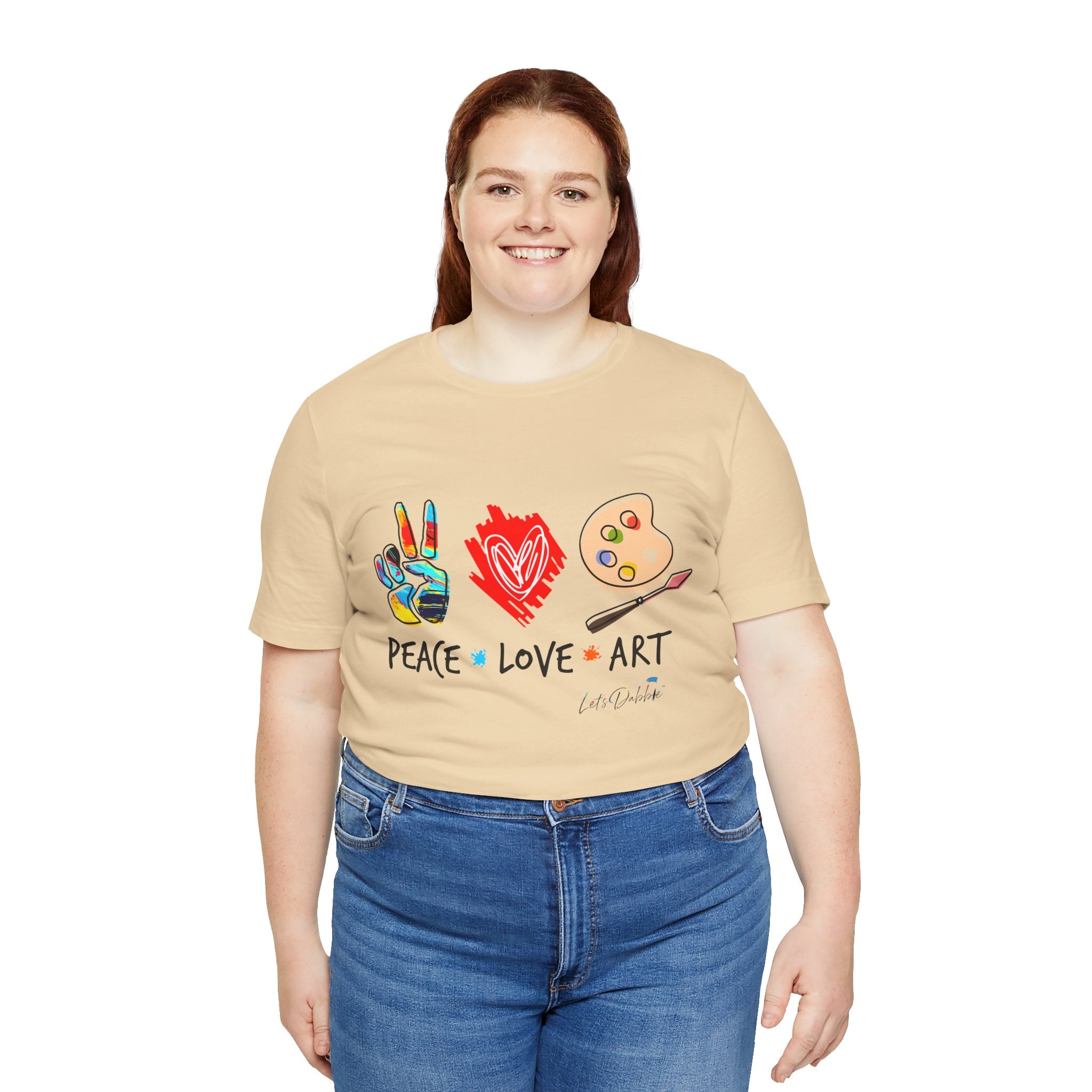 Peace Love Art Shirt