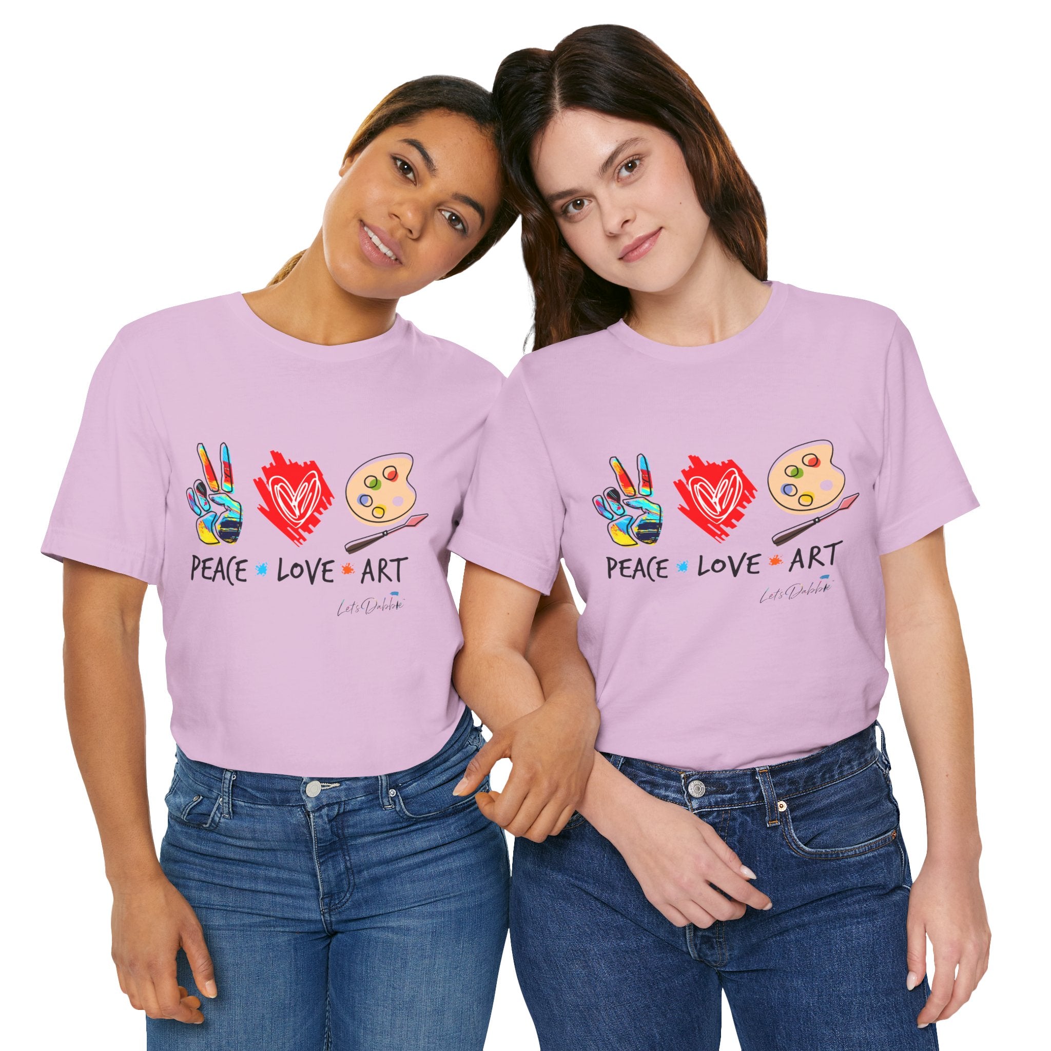 Peace Love Art Shirt