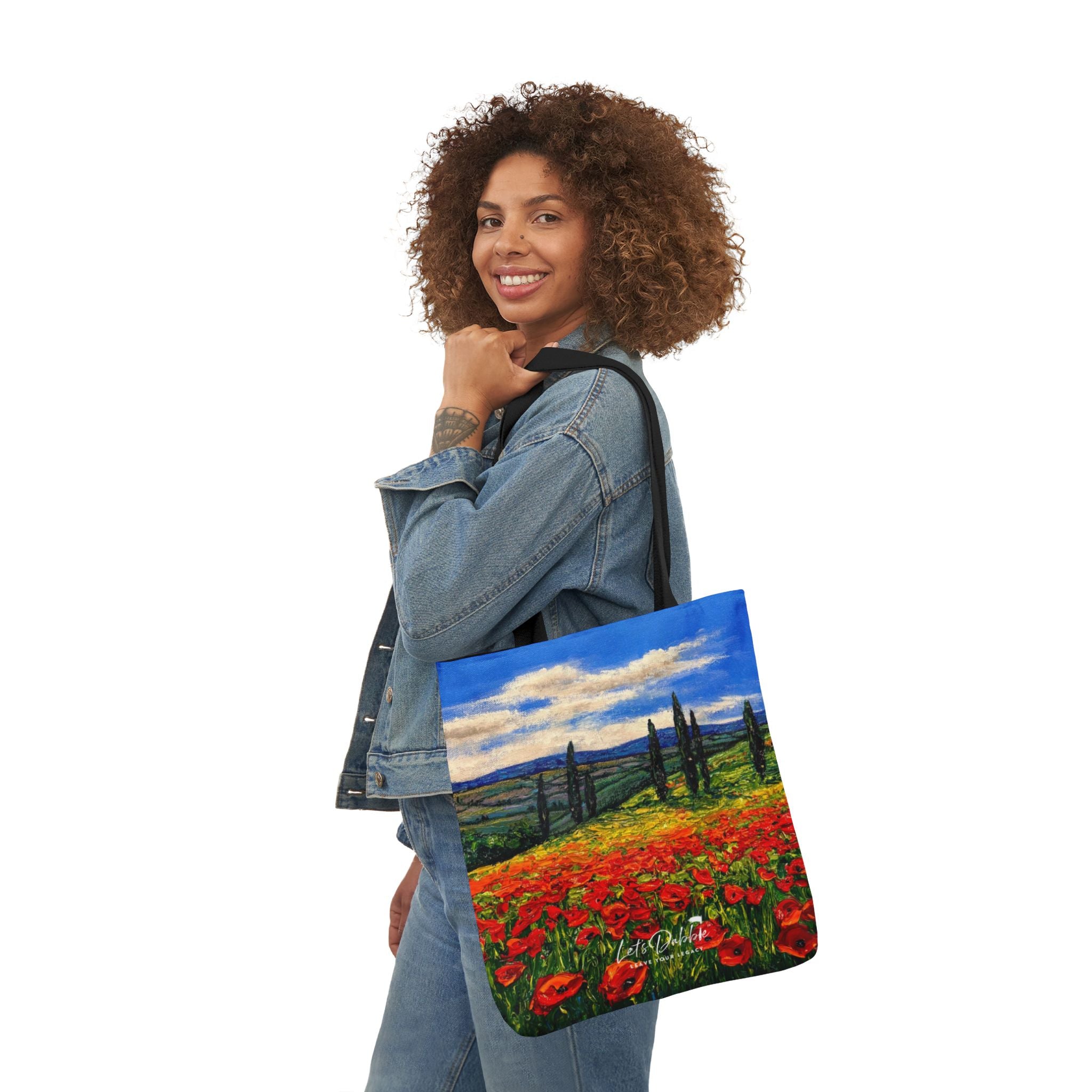Poppies in Bloom Tote Bag