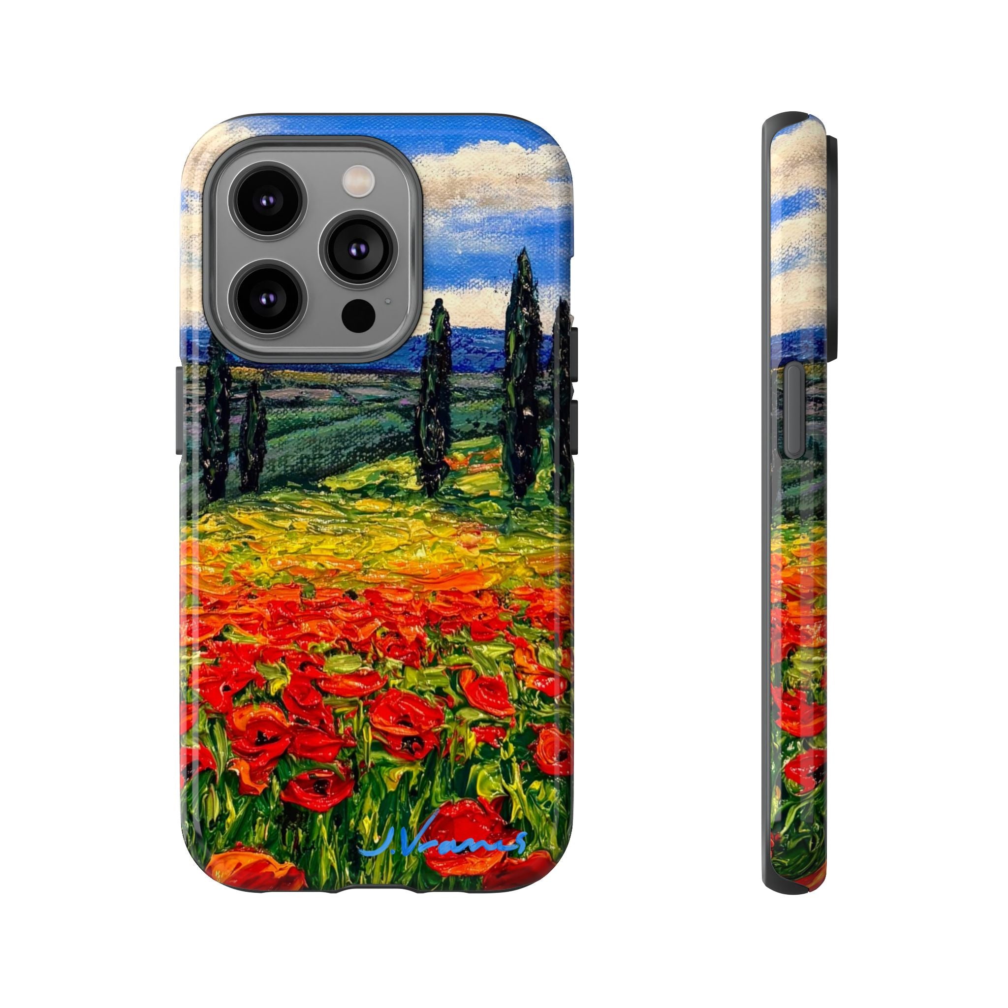 Poppies in Bloom Phone Case