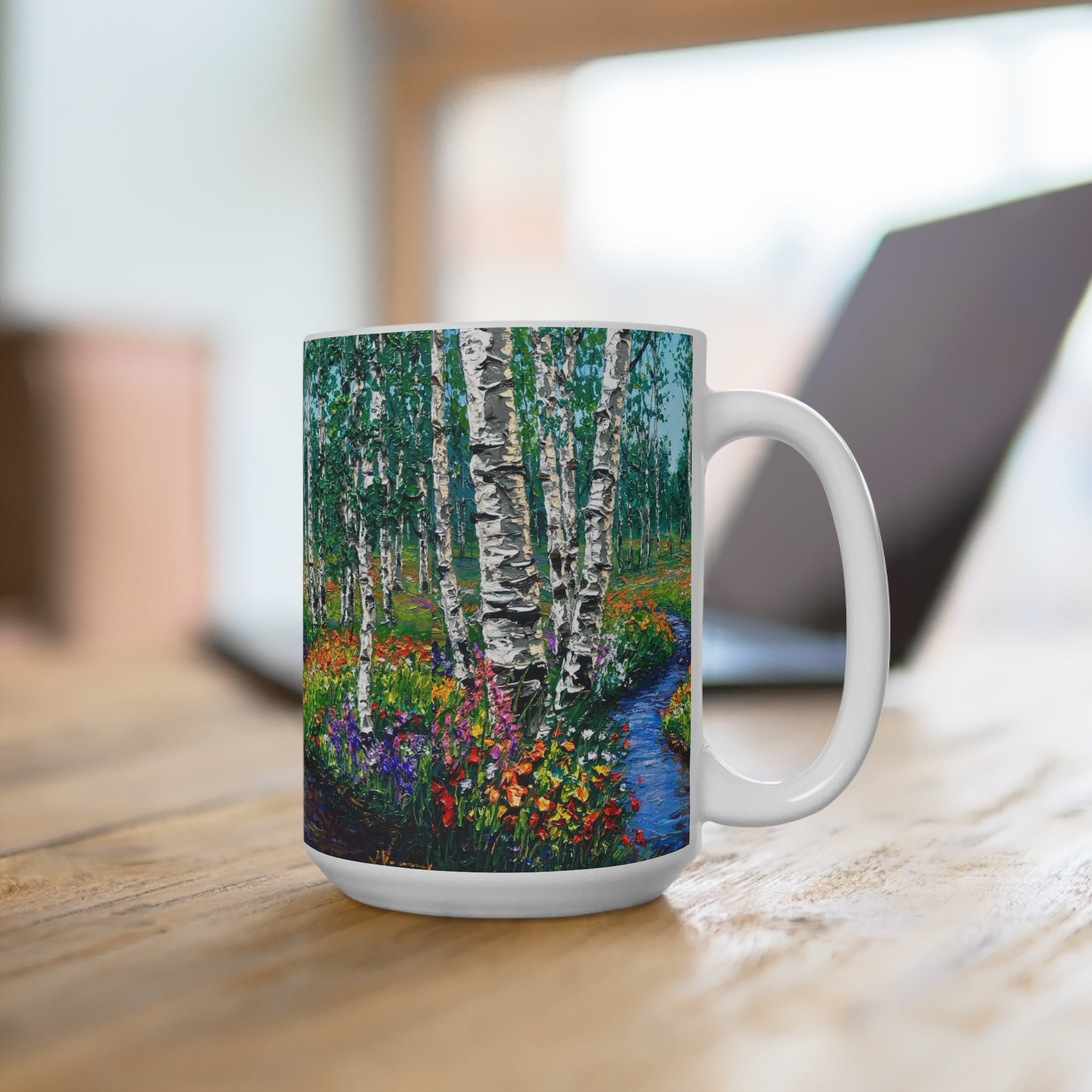 Enchanted Aspen Stream Mug