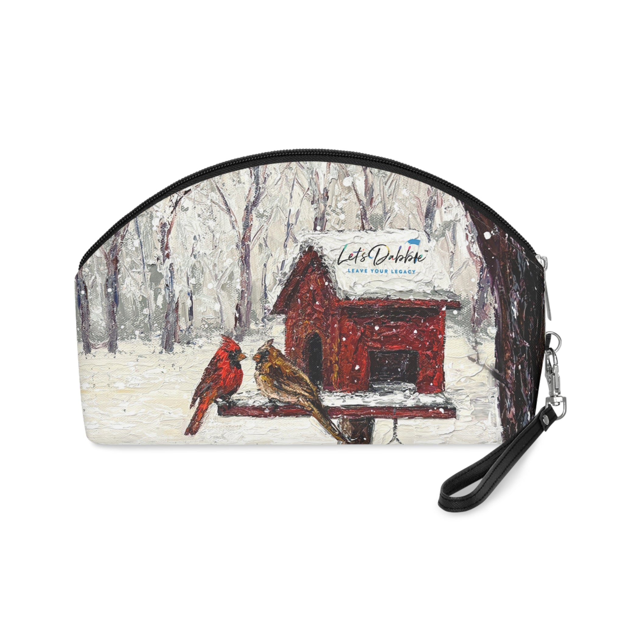 Winter Romance Makeup Pouch