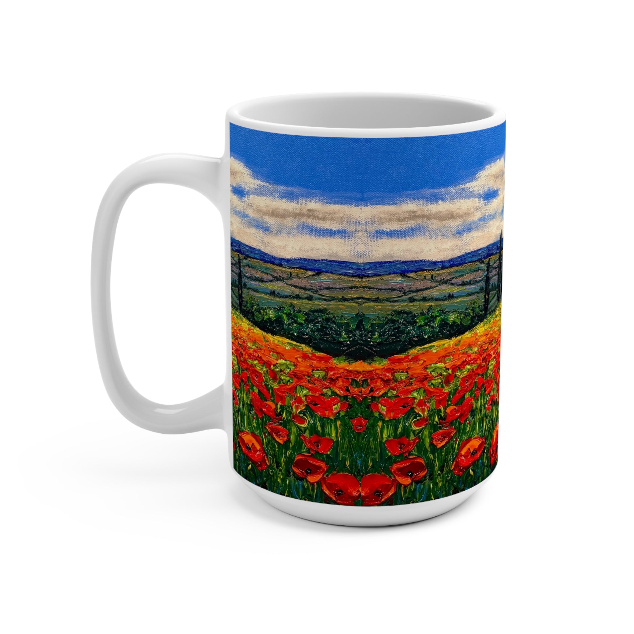 Poppies in Bloom Mug