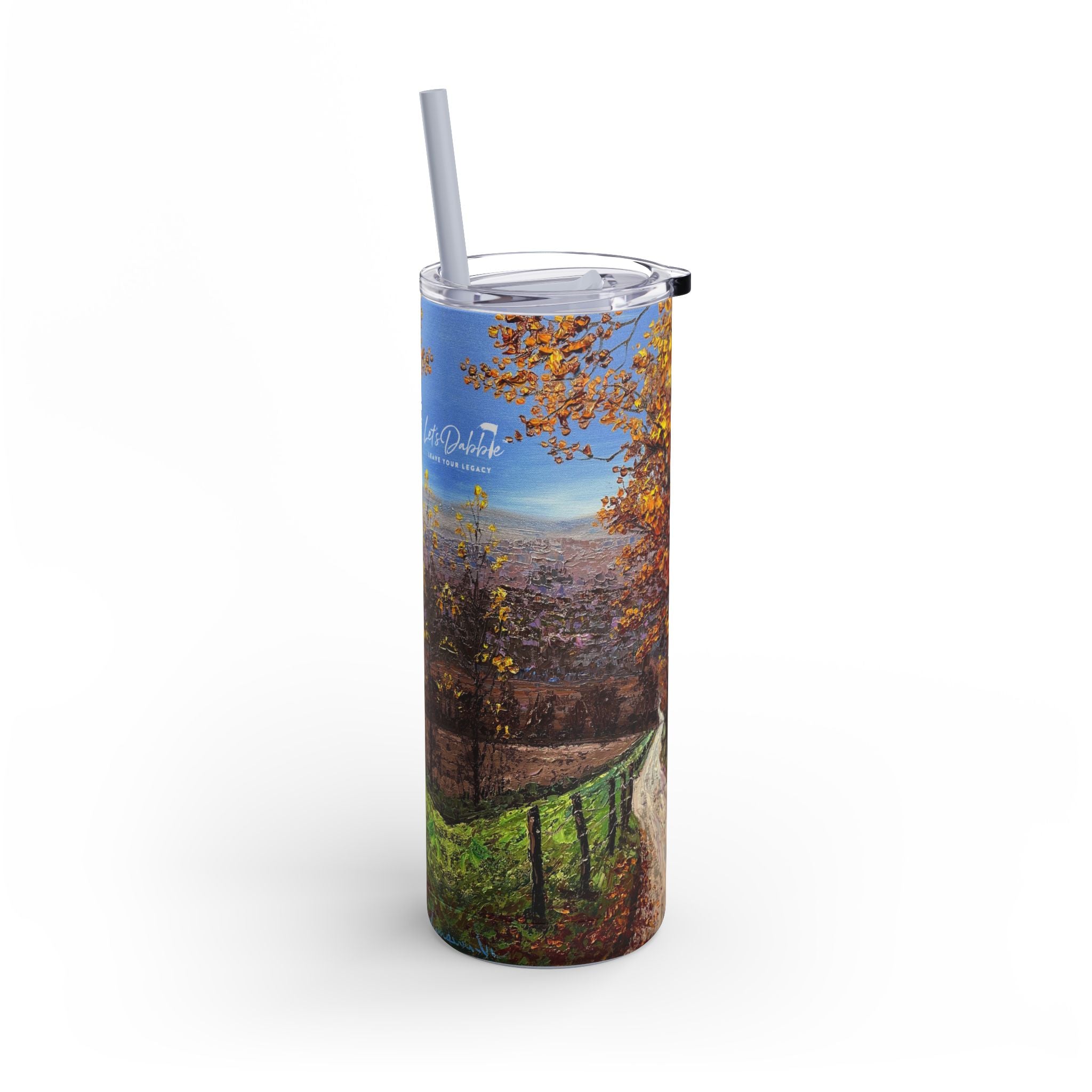 Winding Through Fall Tumbler
