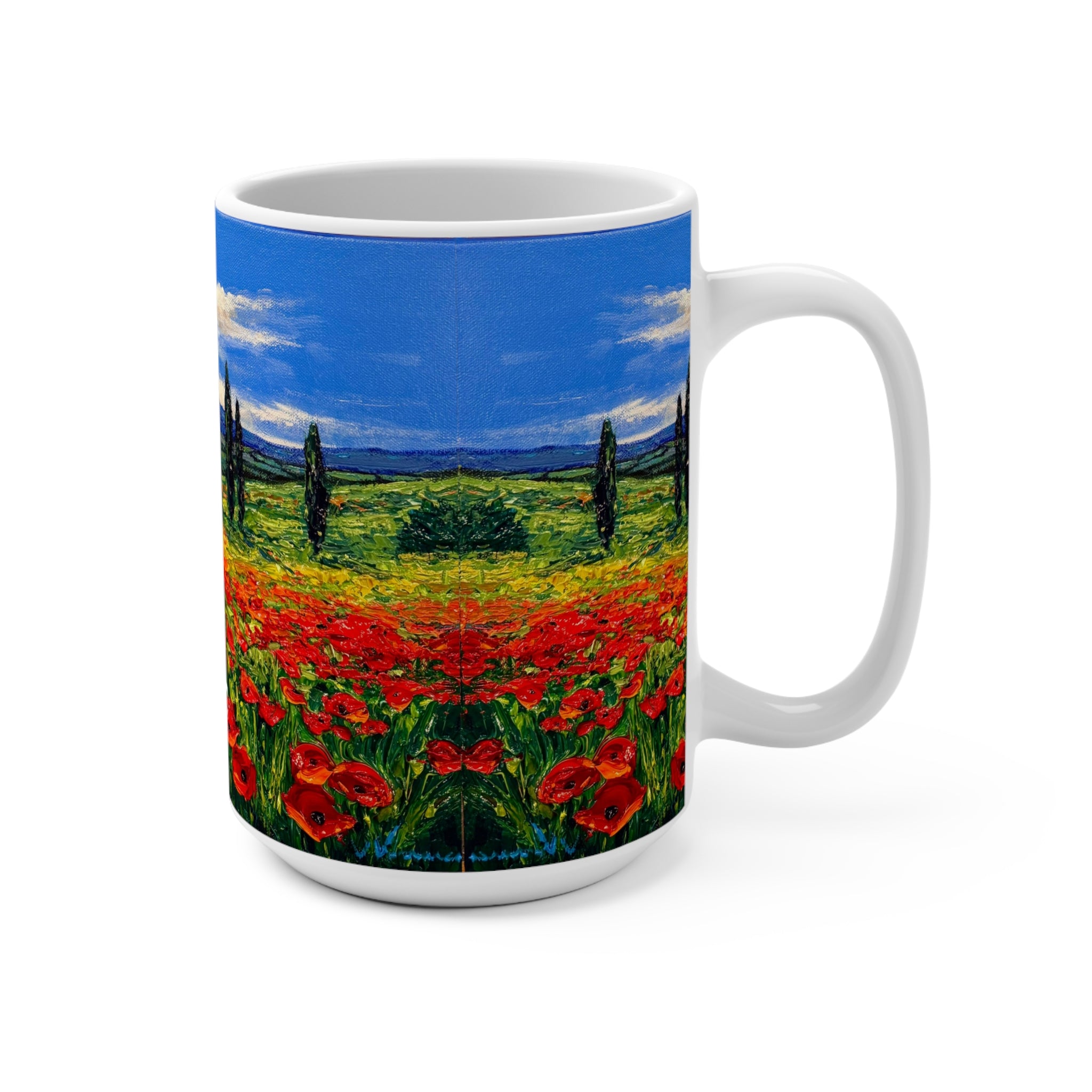 Poppies in Bloom Mug