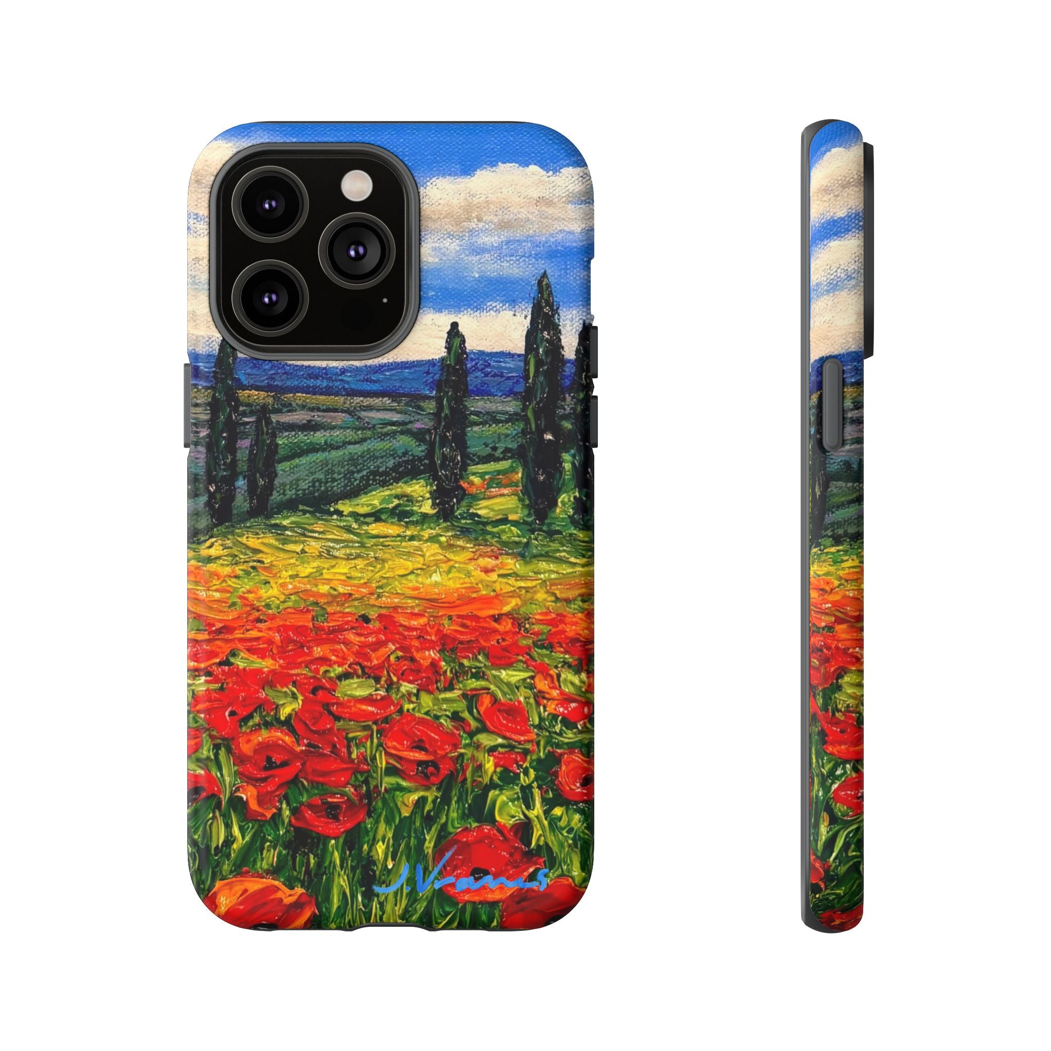 Poppies in Bloom Phone Case