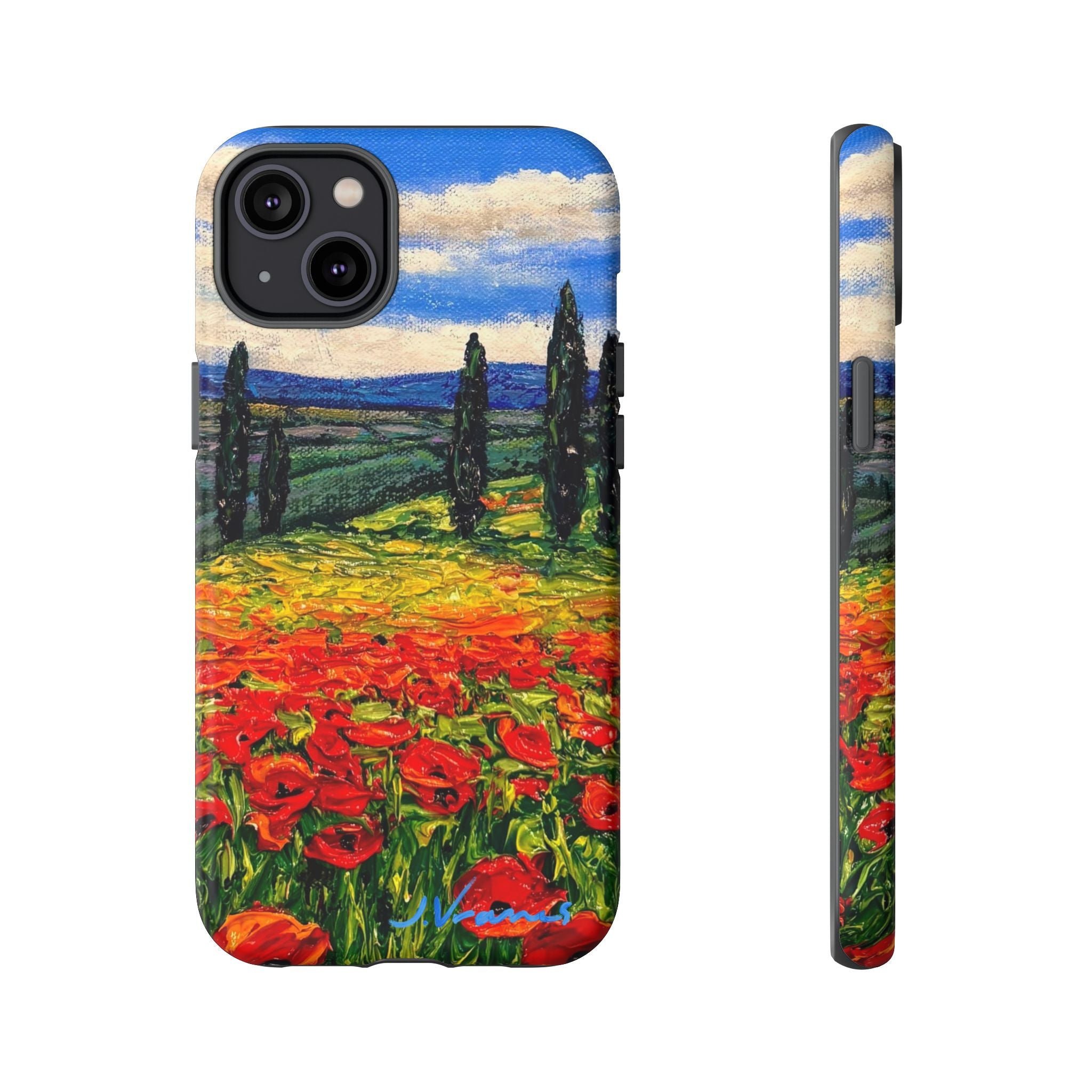 Poppies in Bloom Phone Case