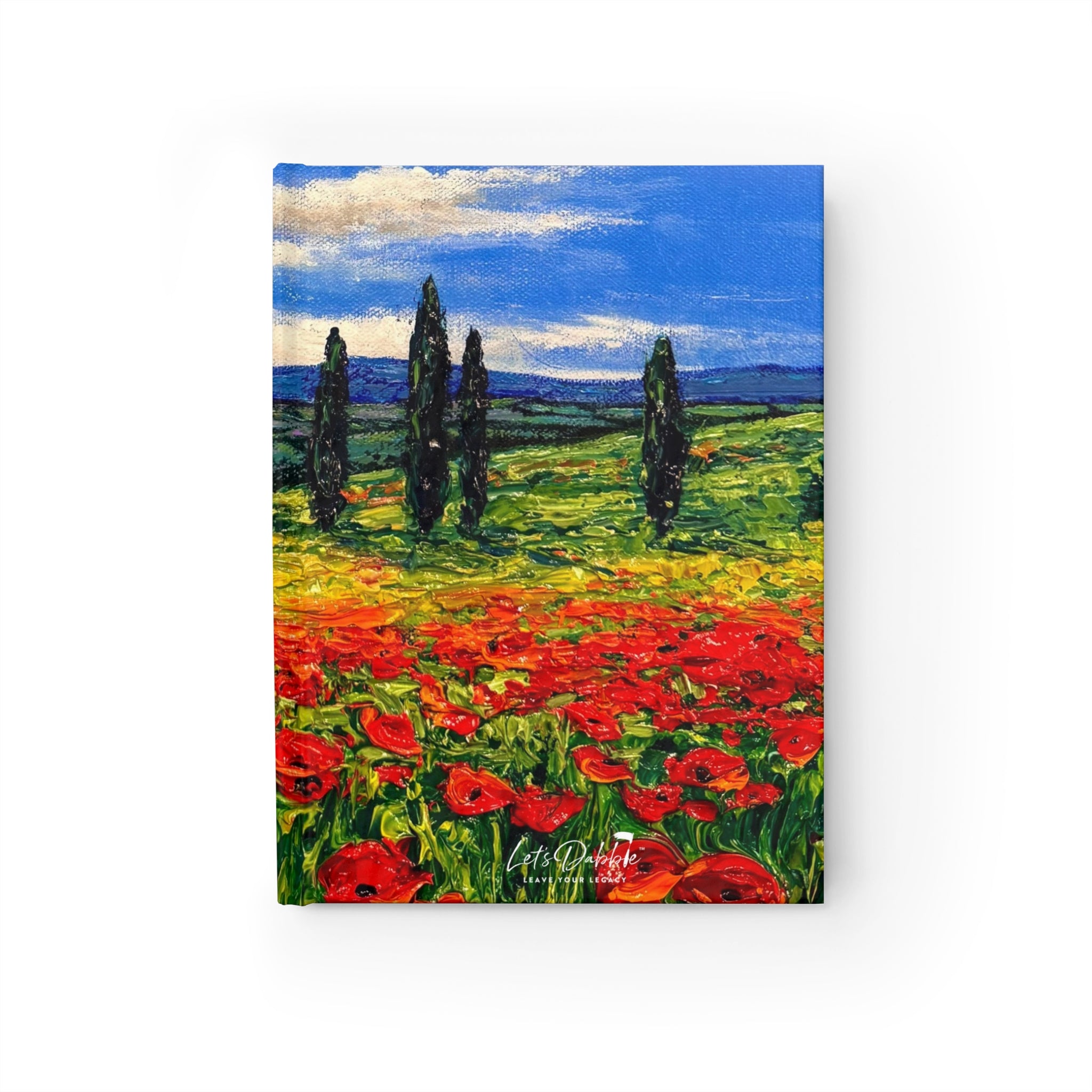 Poppies in Bloom Notebook