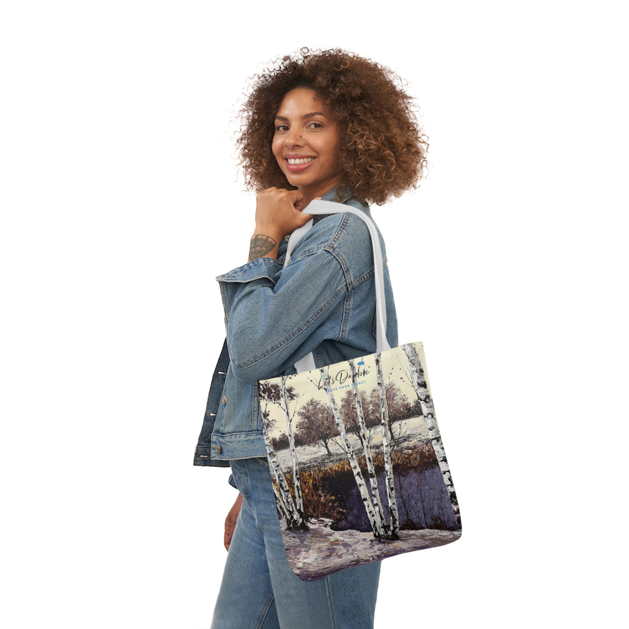 Winter's Embrace Tote Bag