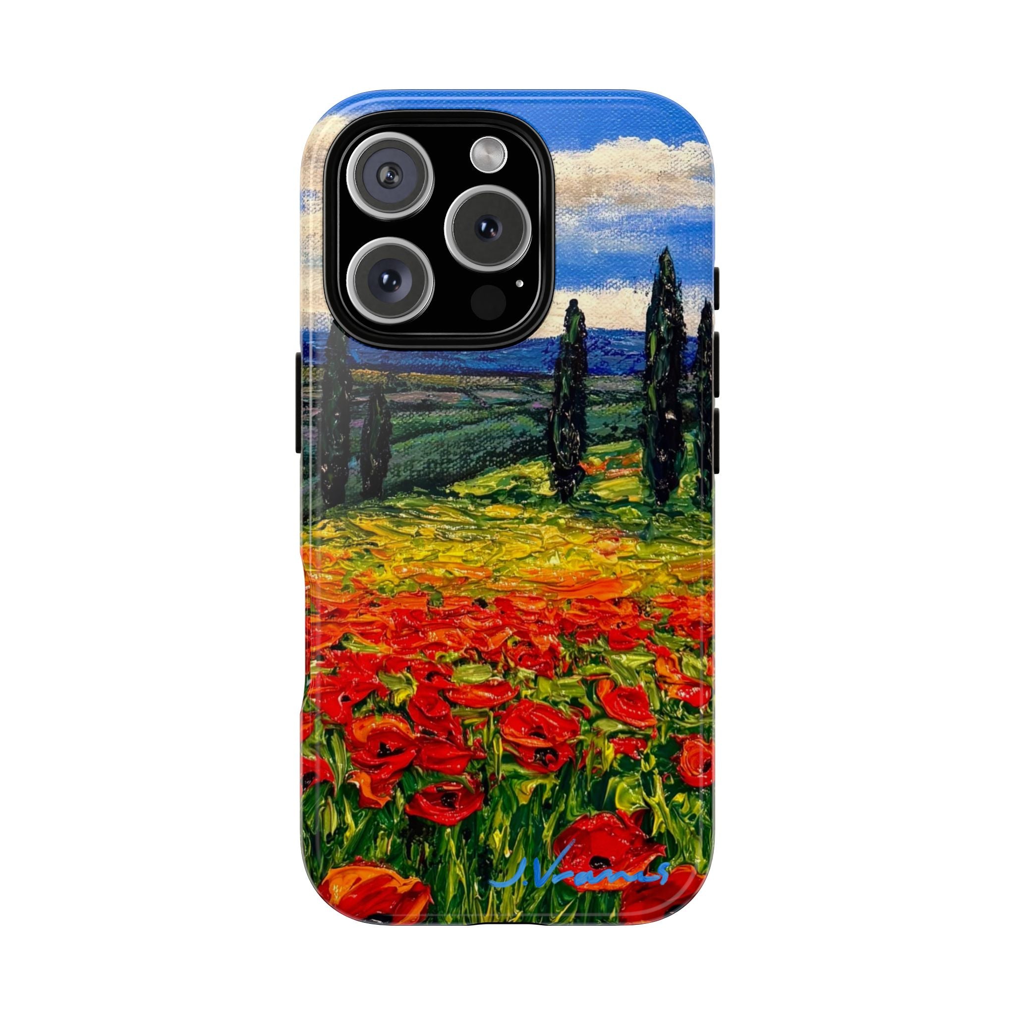 Poppies in Bloom Phone Case