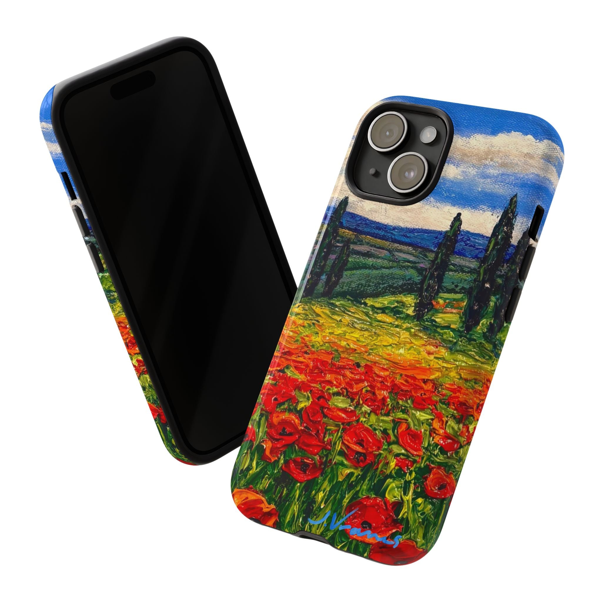 Poppies in Bloom Phone Case