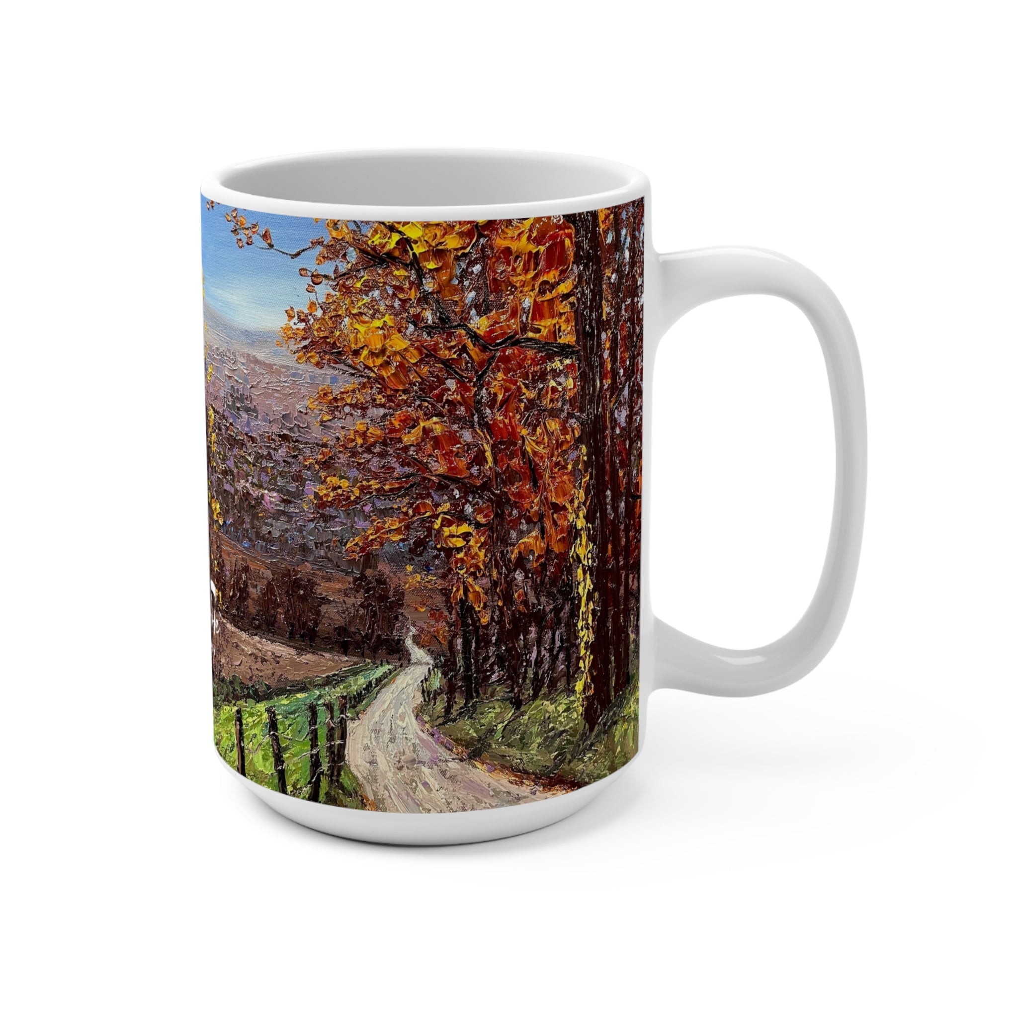 Winding Through Fall Mug