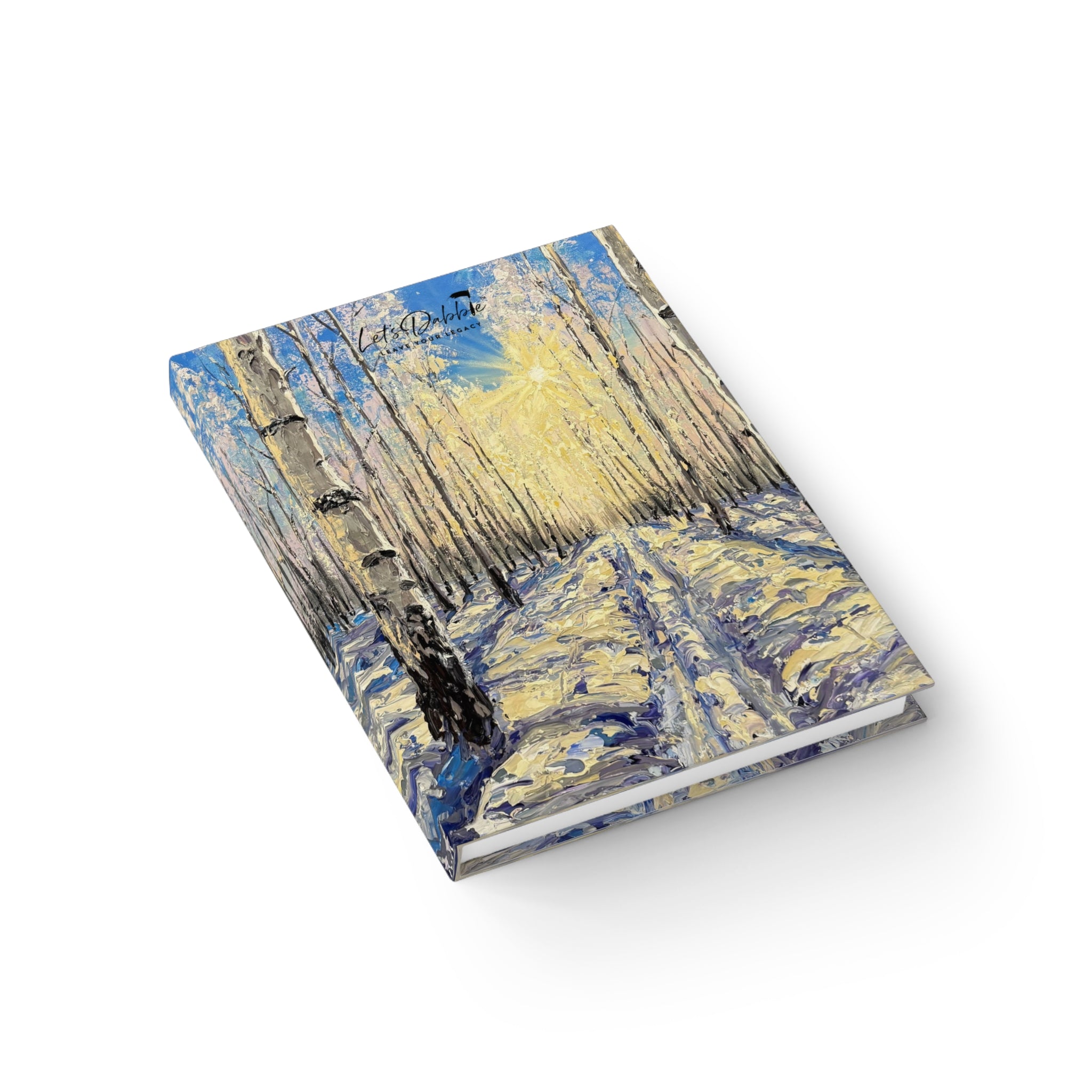 Winter Stillness Notebook