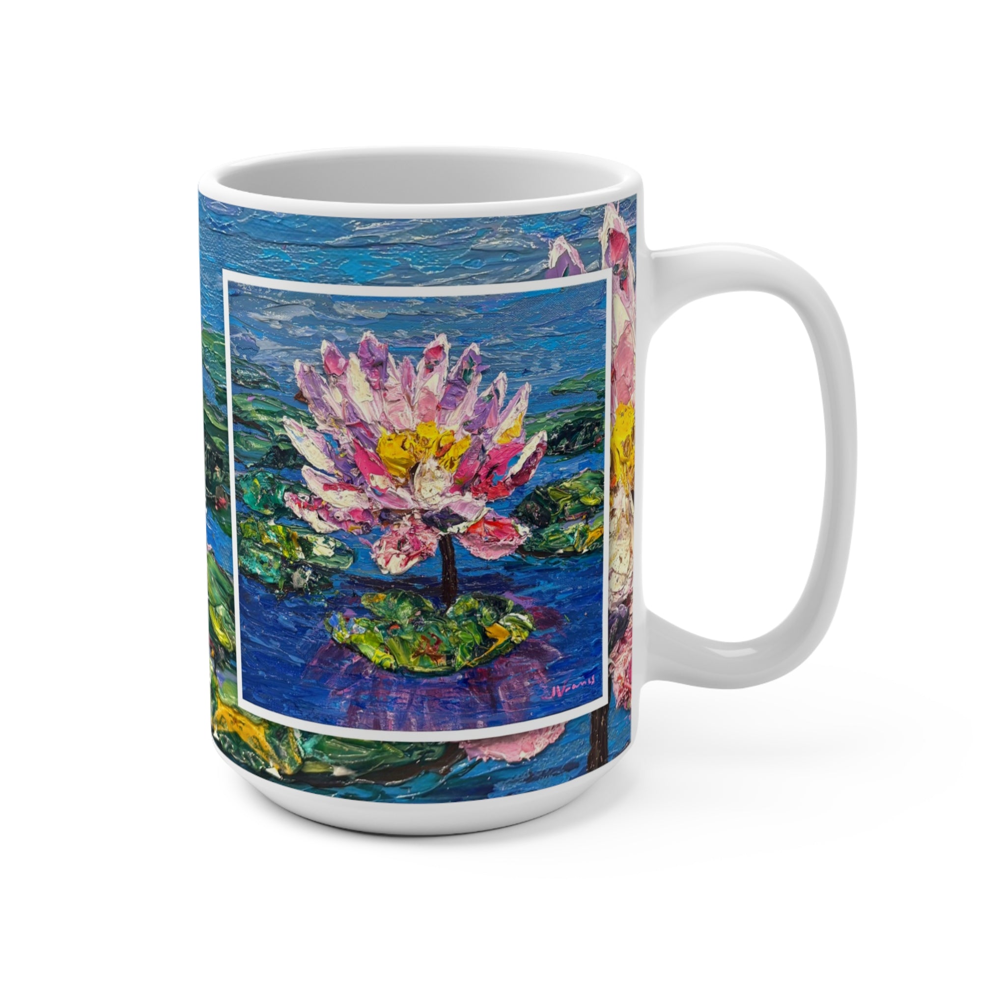 Pink Lotus Mug