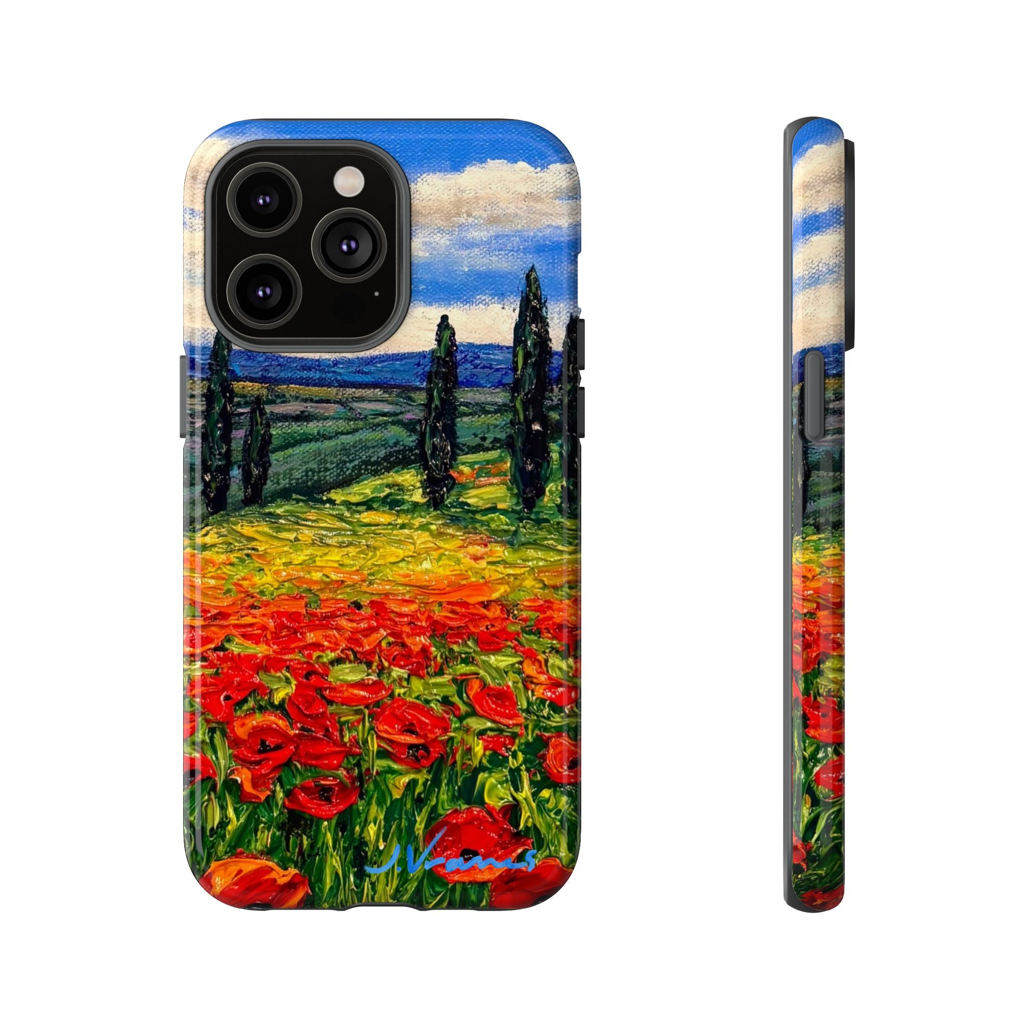 Poppies in Bloom Phone Case