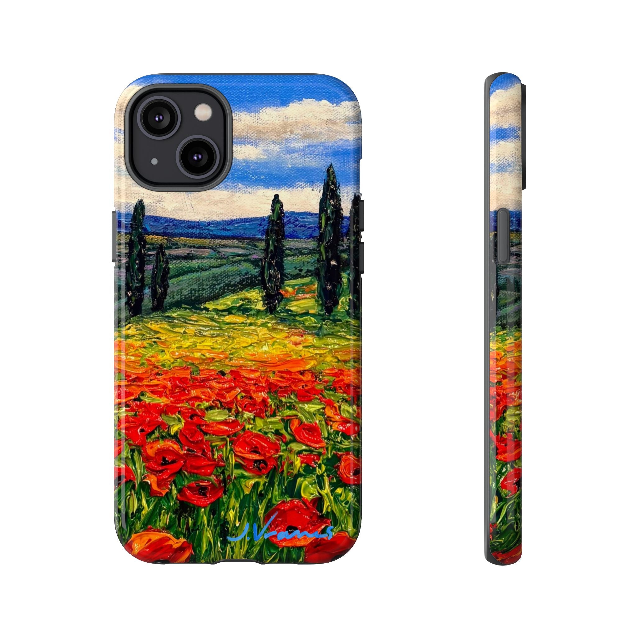 Poppies in Bloom Phone Case
