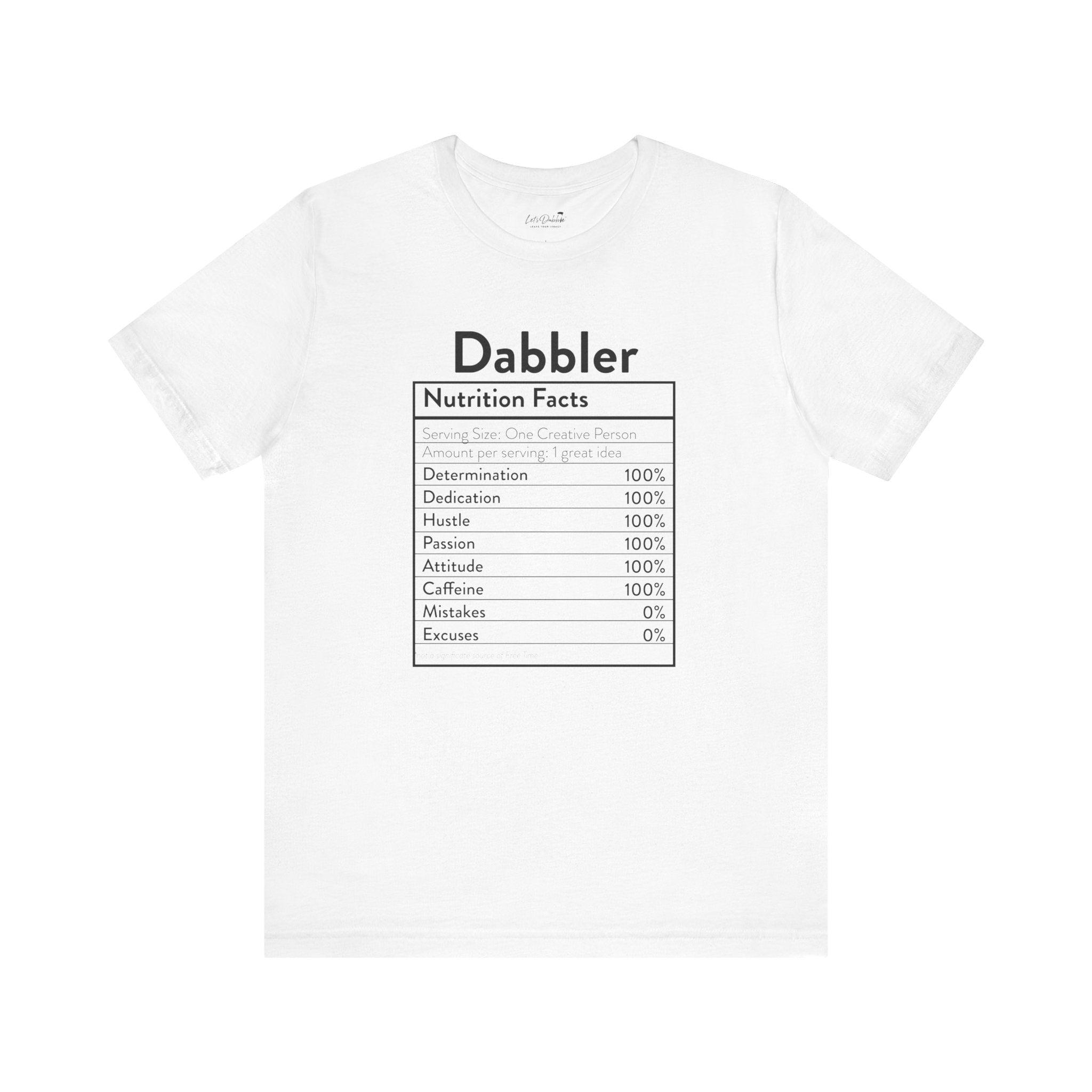 Nutrition Facts Shirt