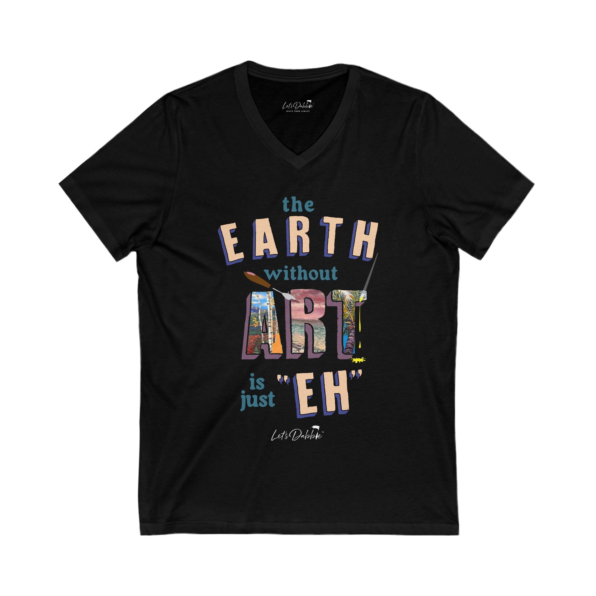 The Earth Without Art V-Neck Shirt