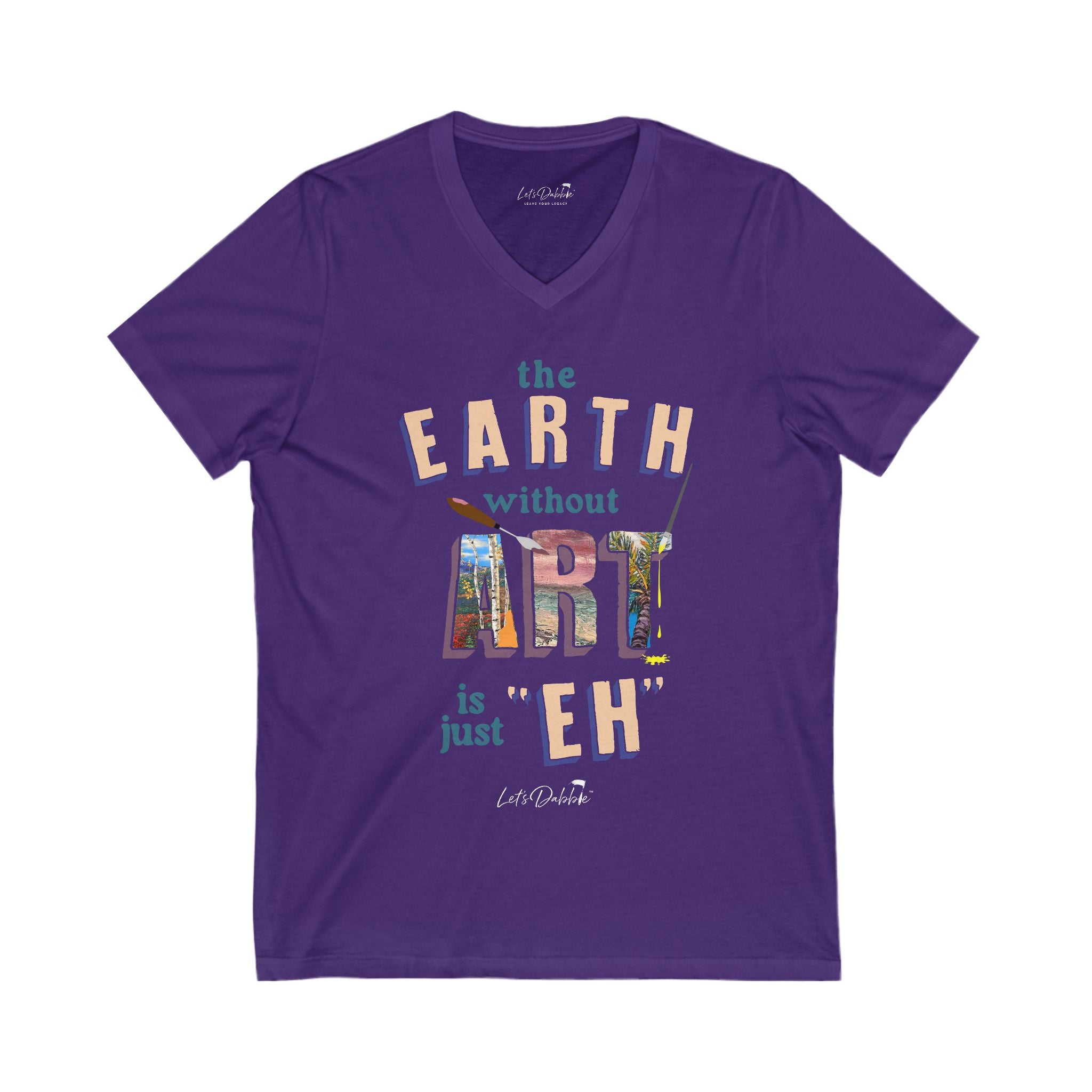 The Earth Without Art V-Neck Shirt
