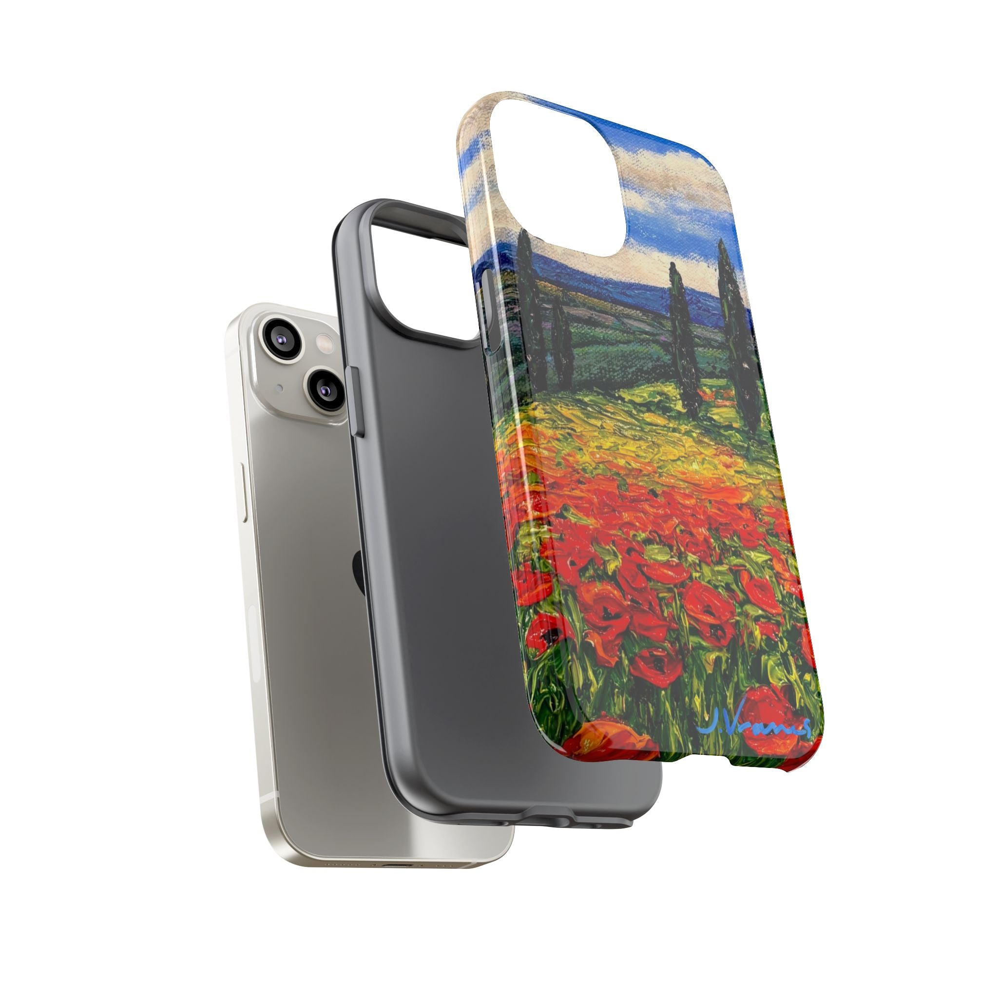 Poppies in Bloom Phone Case