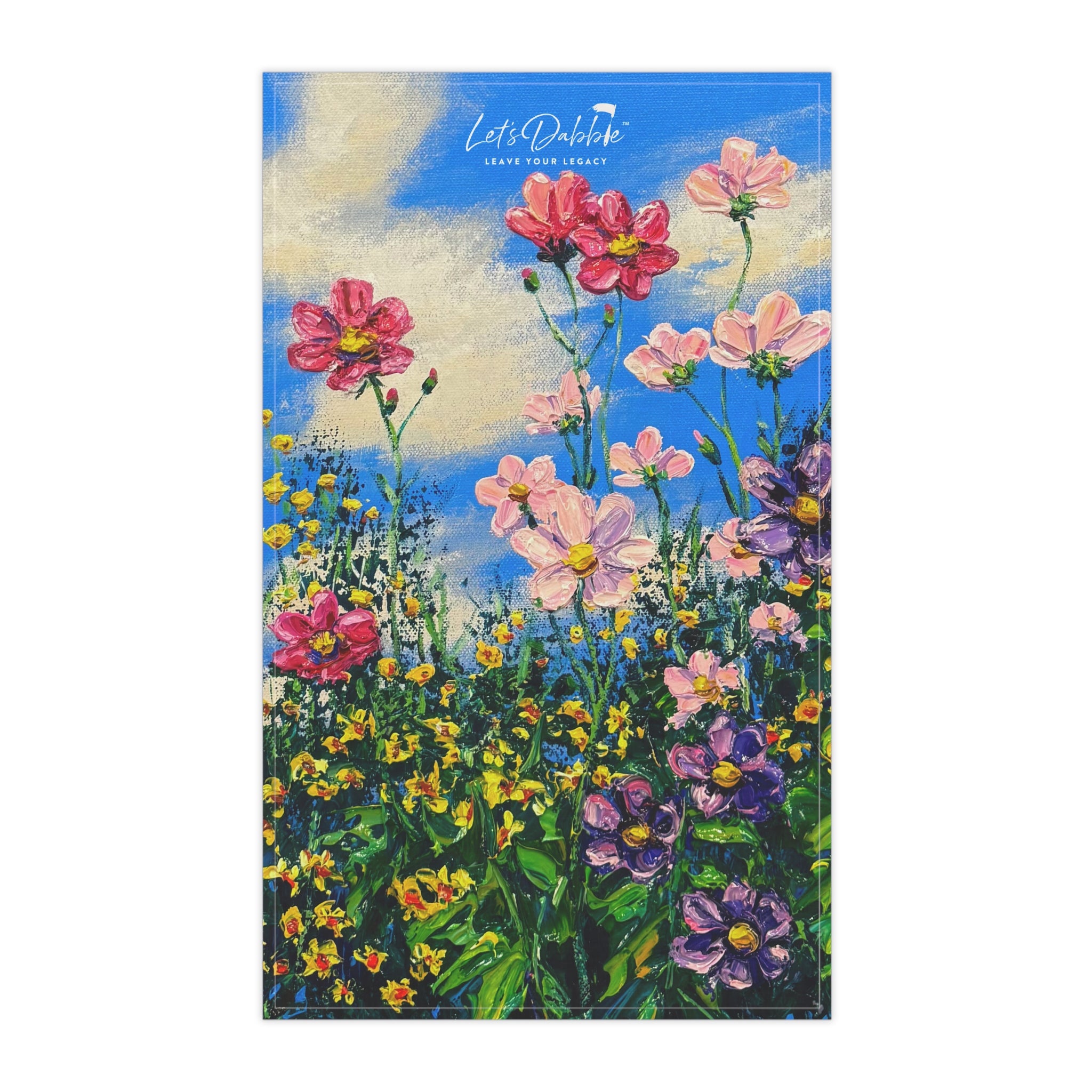 Wildflower Summer Hand Towel