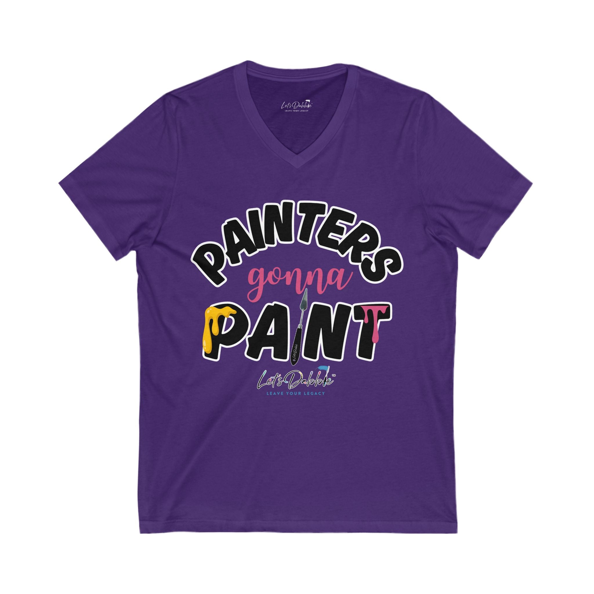 Painters Gonna Paint V-Neck Shirt