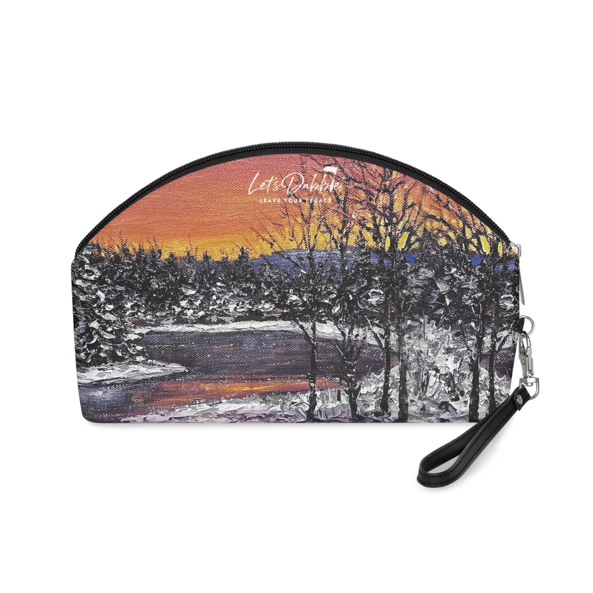 Sunset Glow Makeup Pouch