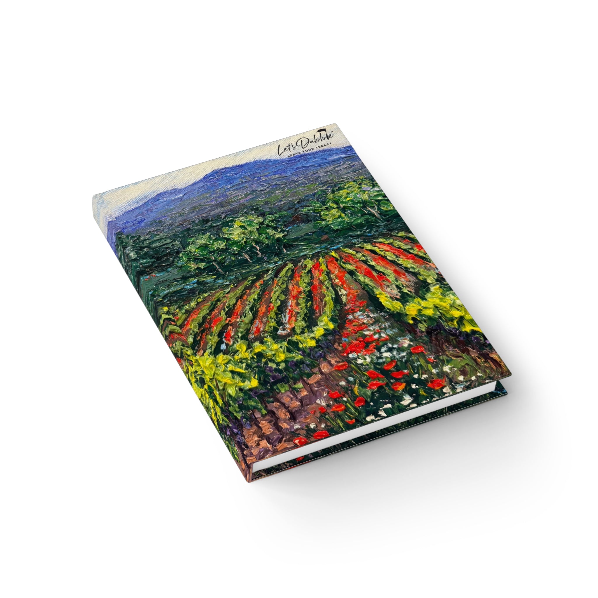 Vineyard in Bloom Notebook