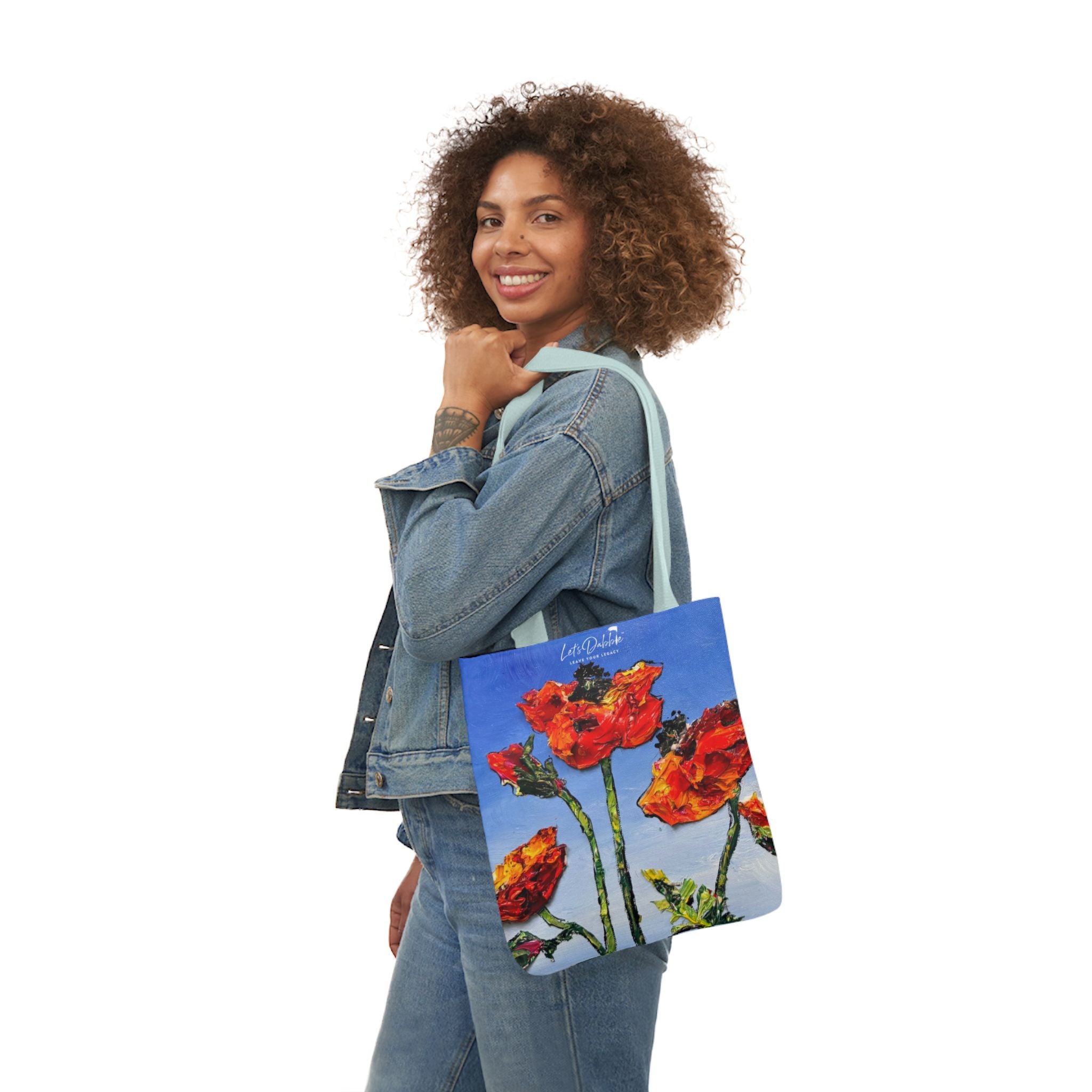 Sun-Kissed Poppies - Tote Bag