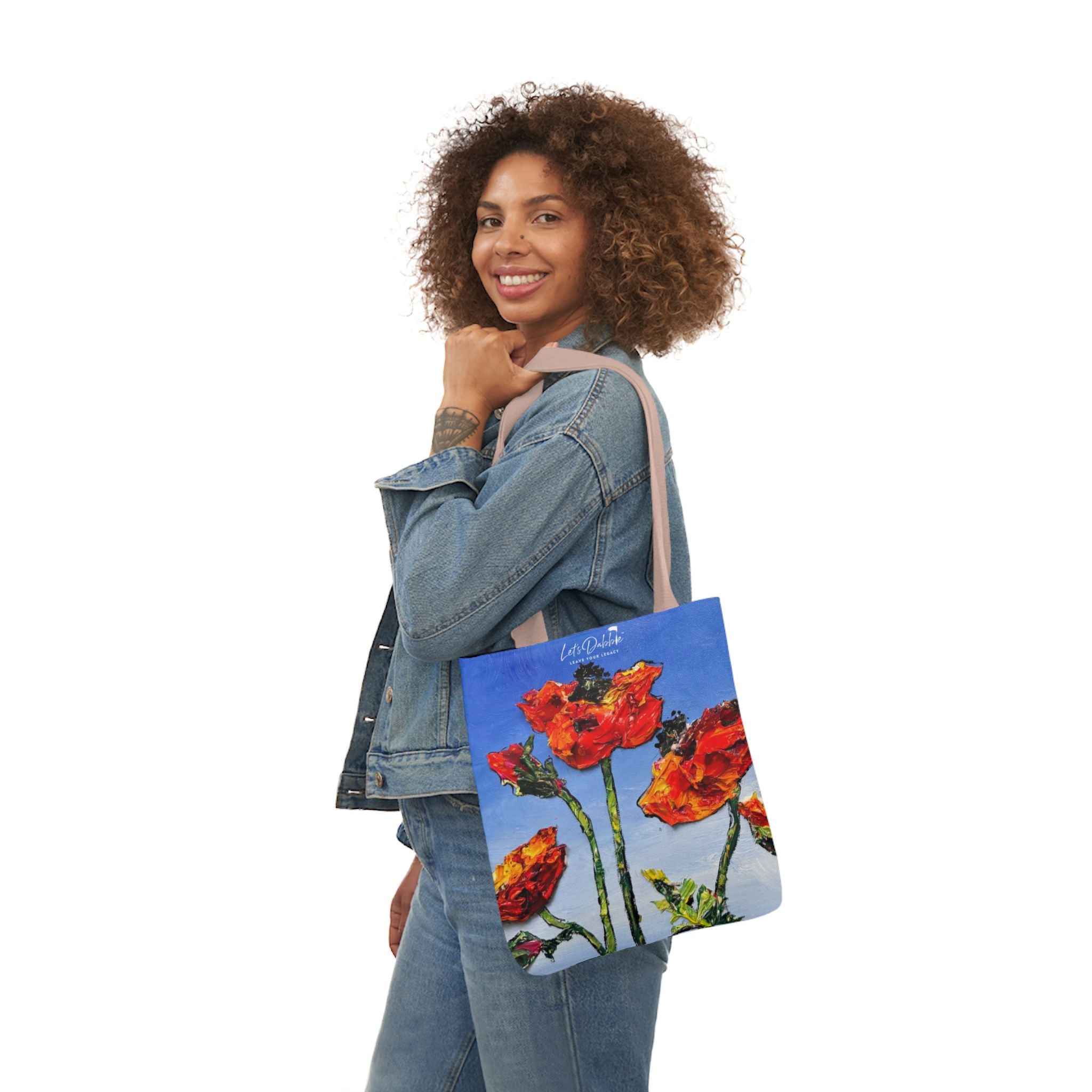 Sun-Kissed Poppies - Tote Bag