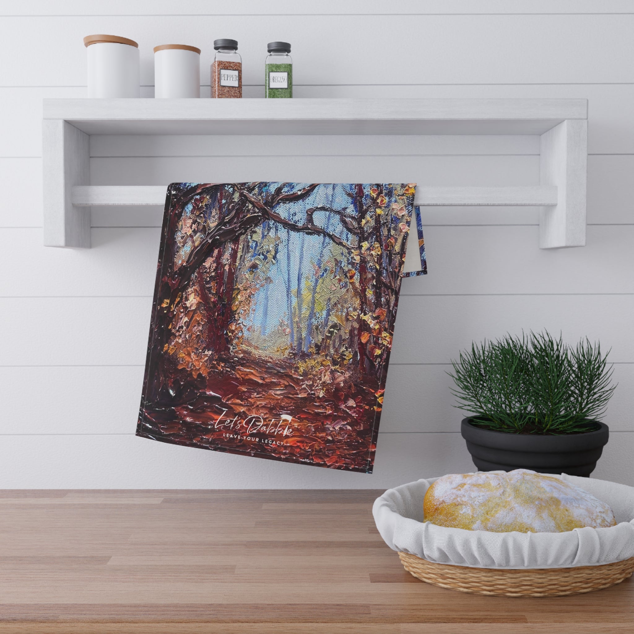 Forest Mist Hand Towel