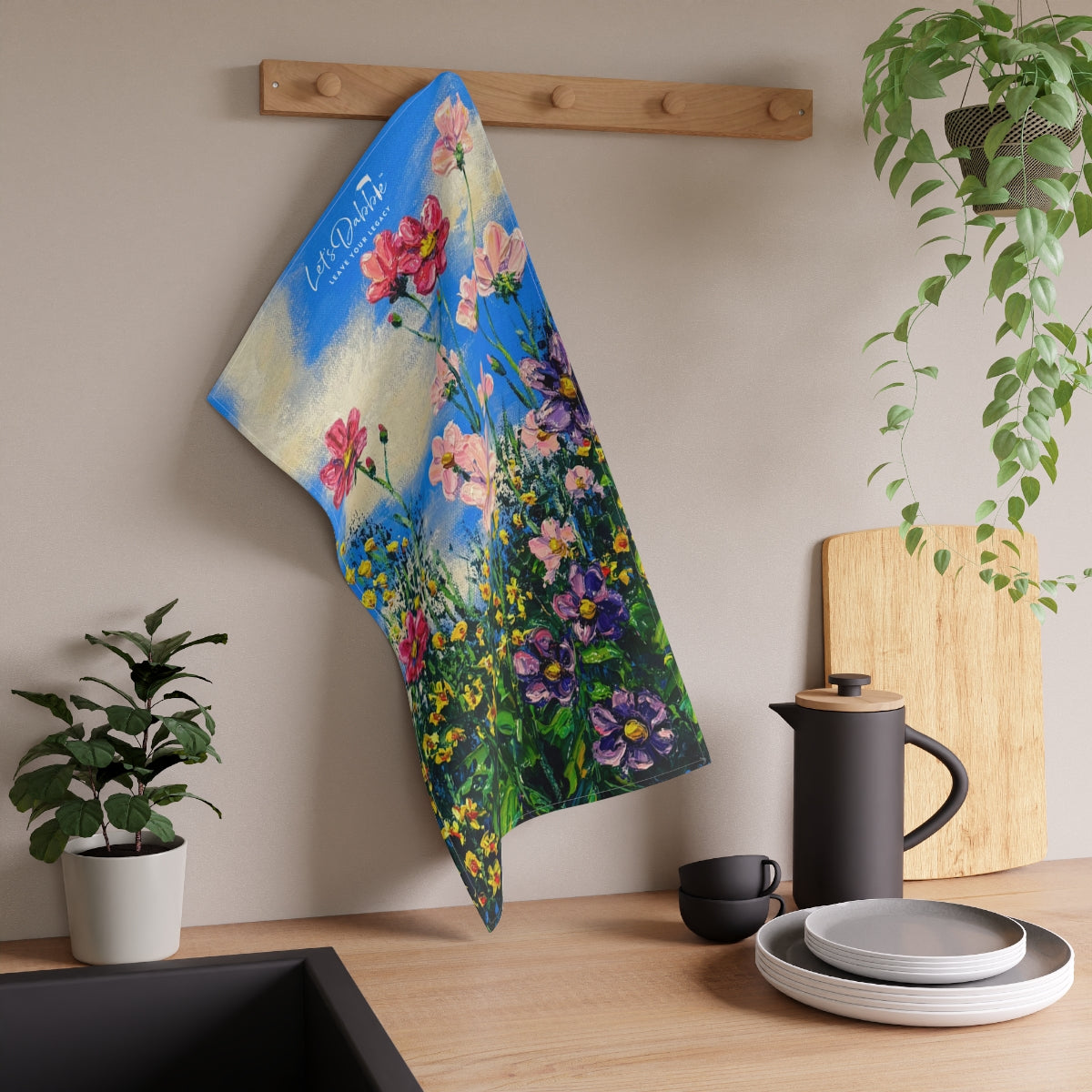 Wildflower Summer Hand Towel