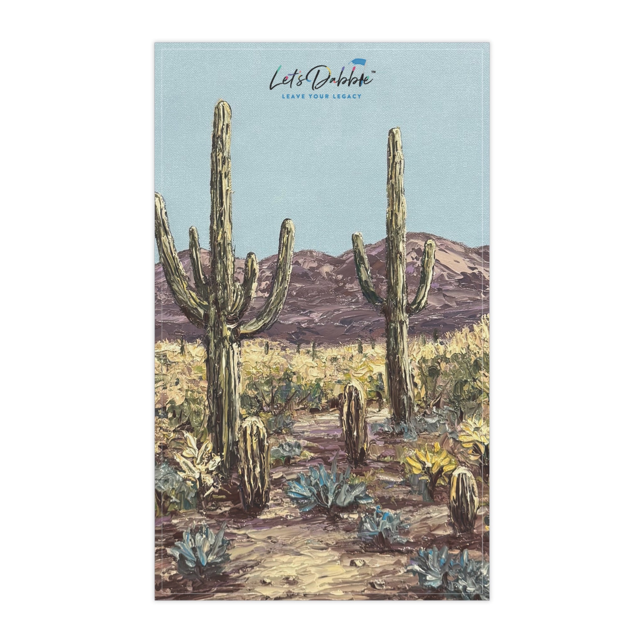 Desert Gathering Hand Towel
