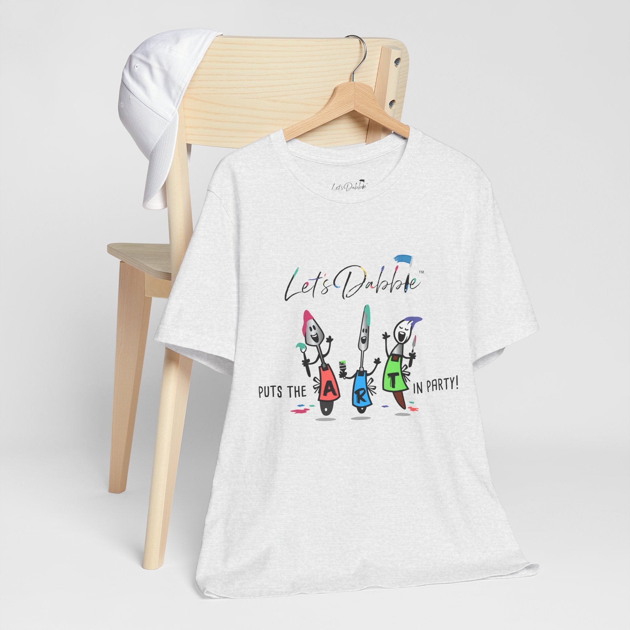 Let's Dabble Puts the ART in Party Shirt