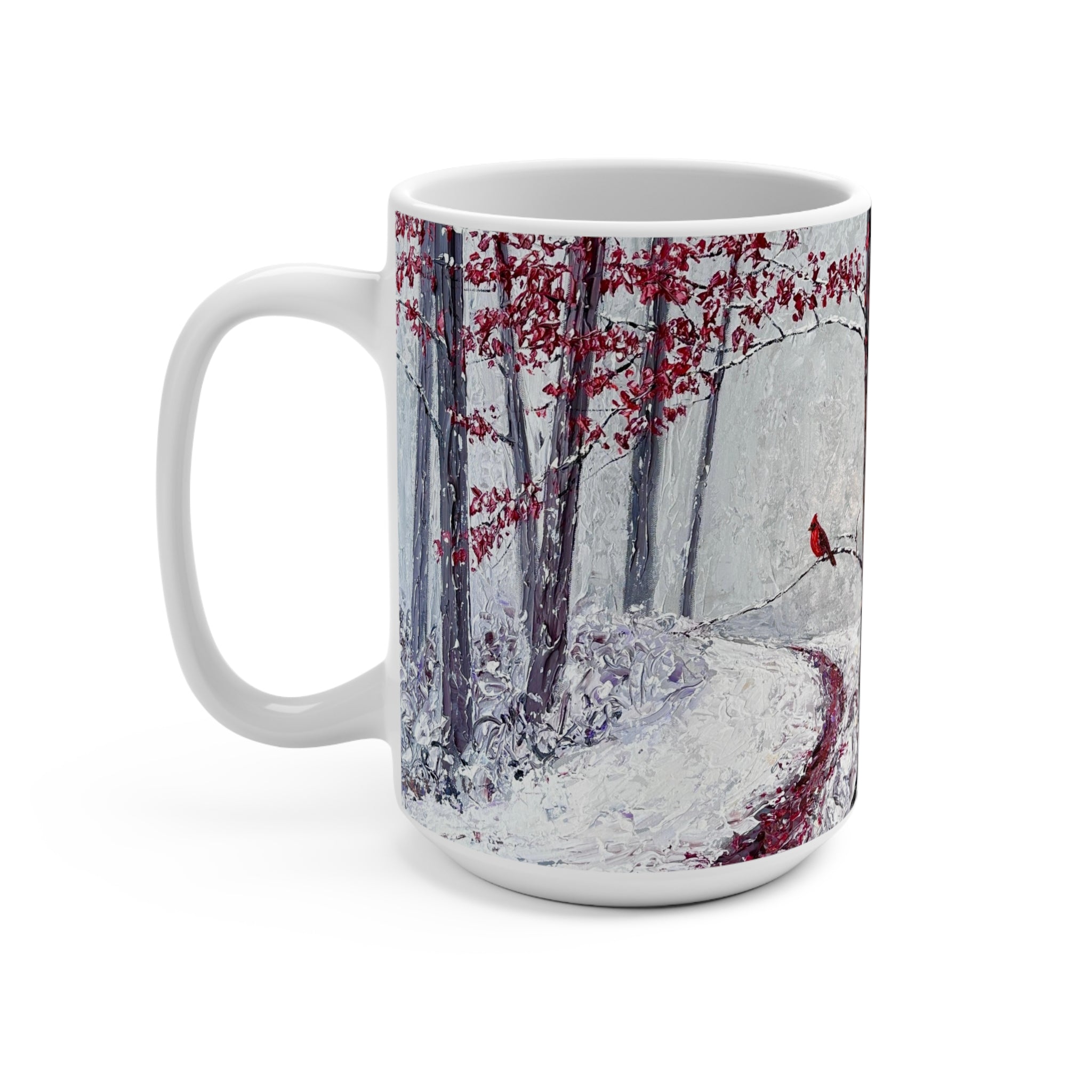 Winter Cardinal Mug
